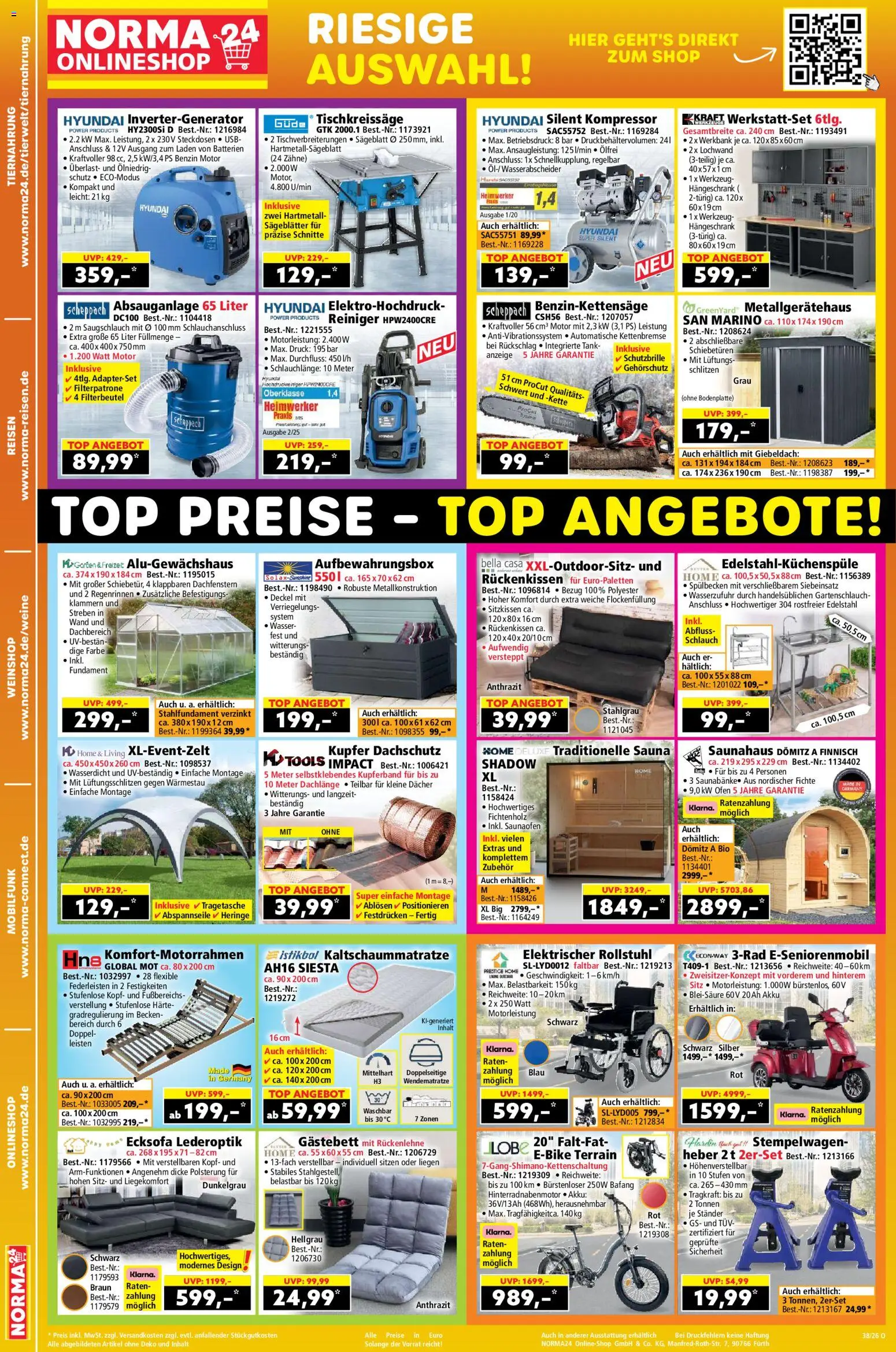 Norma Prospekt Prospekt in Deutschland