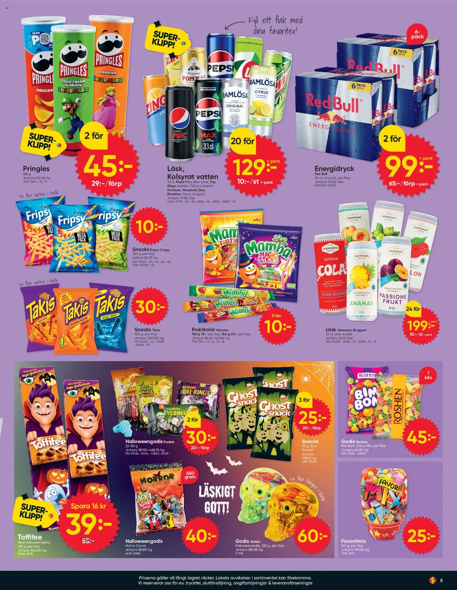 Dollar Store erbjudanden Reklamblad in Sverige