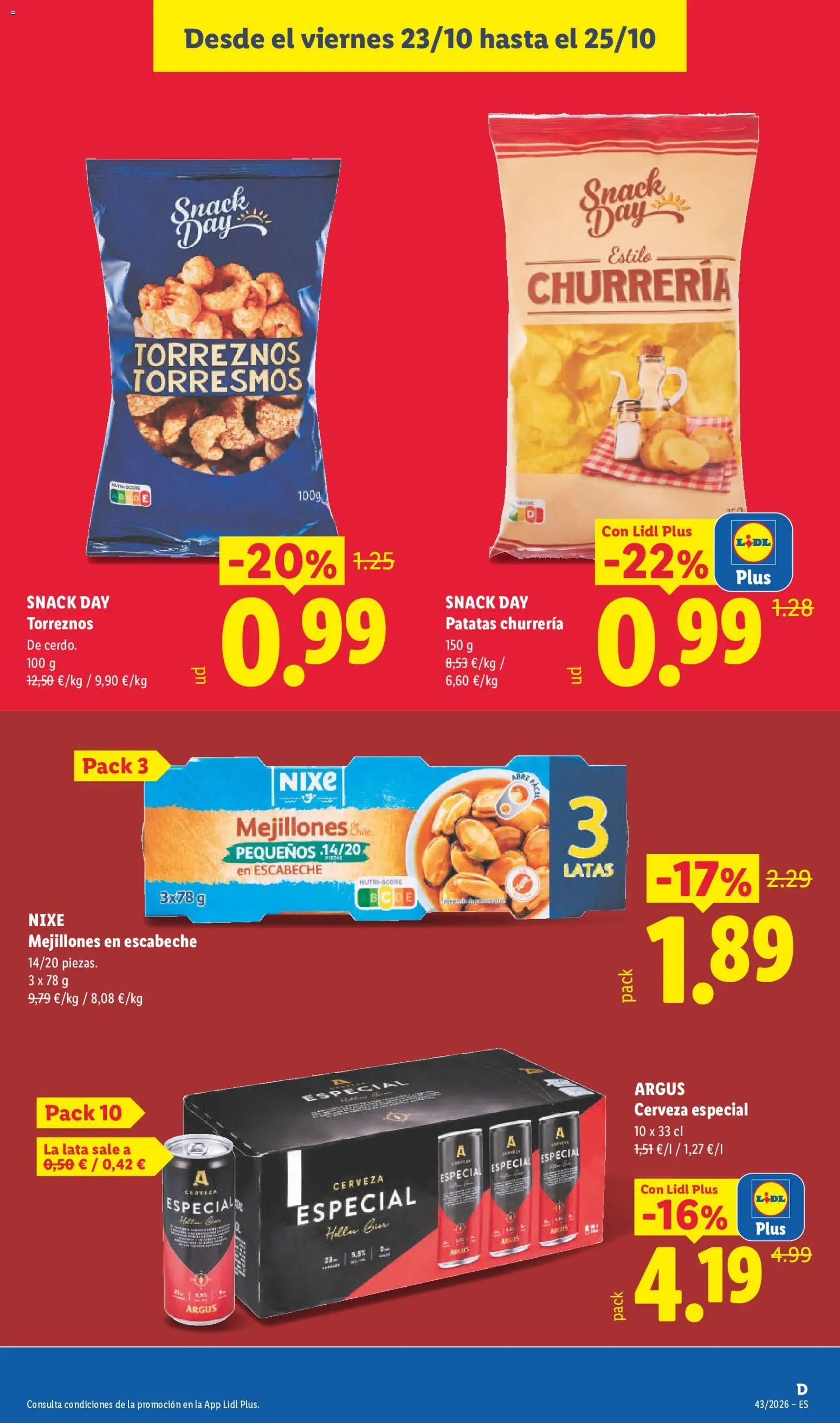 Lidl folleto Folleto in España