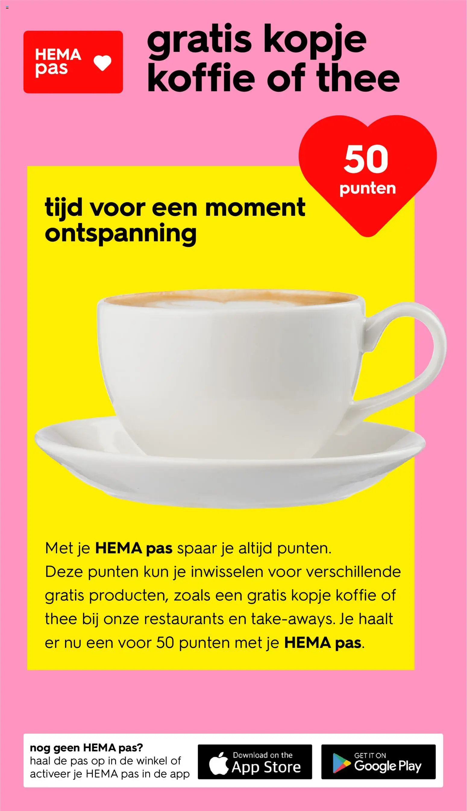 Hema folder / publicité Folder in België