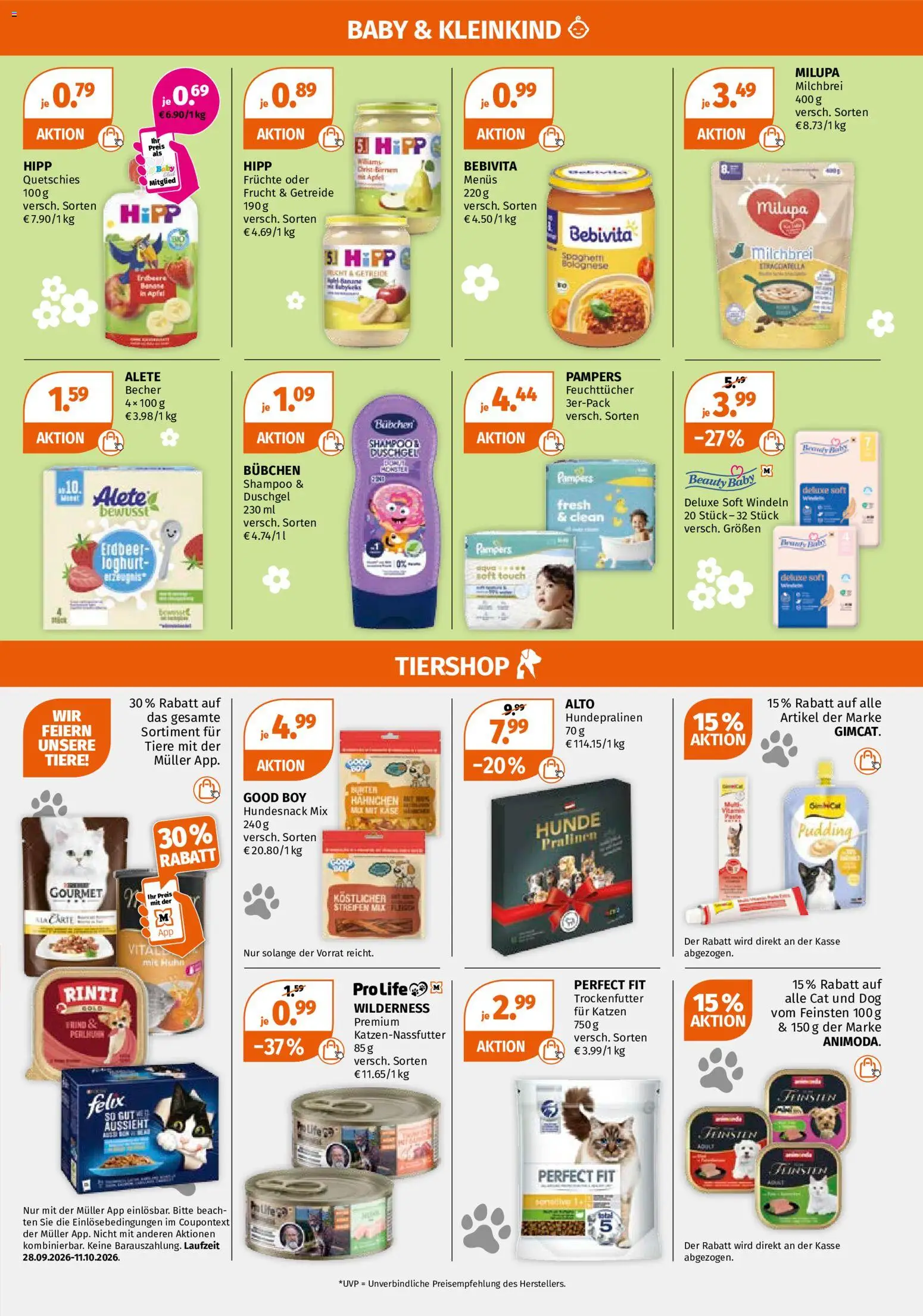 Müller Drogerie-Highlights Prospekt in Deutschland