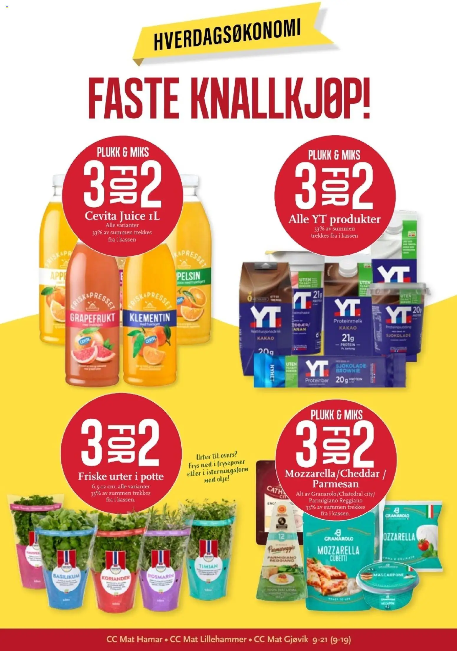 Nye » CC Mat kundeavis « er nå online. Se alle Julitilbud på mobilen og spar! | Norge
