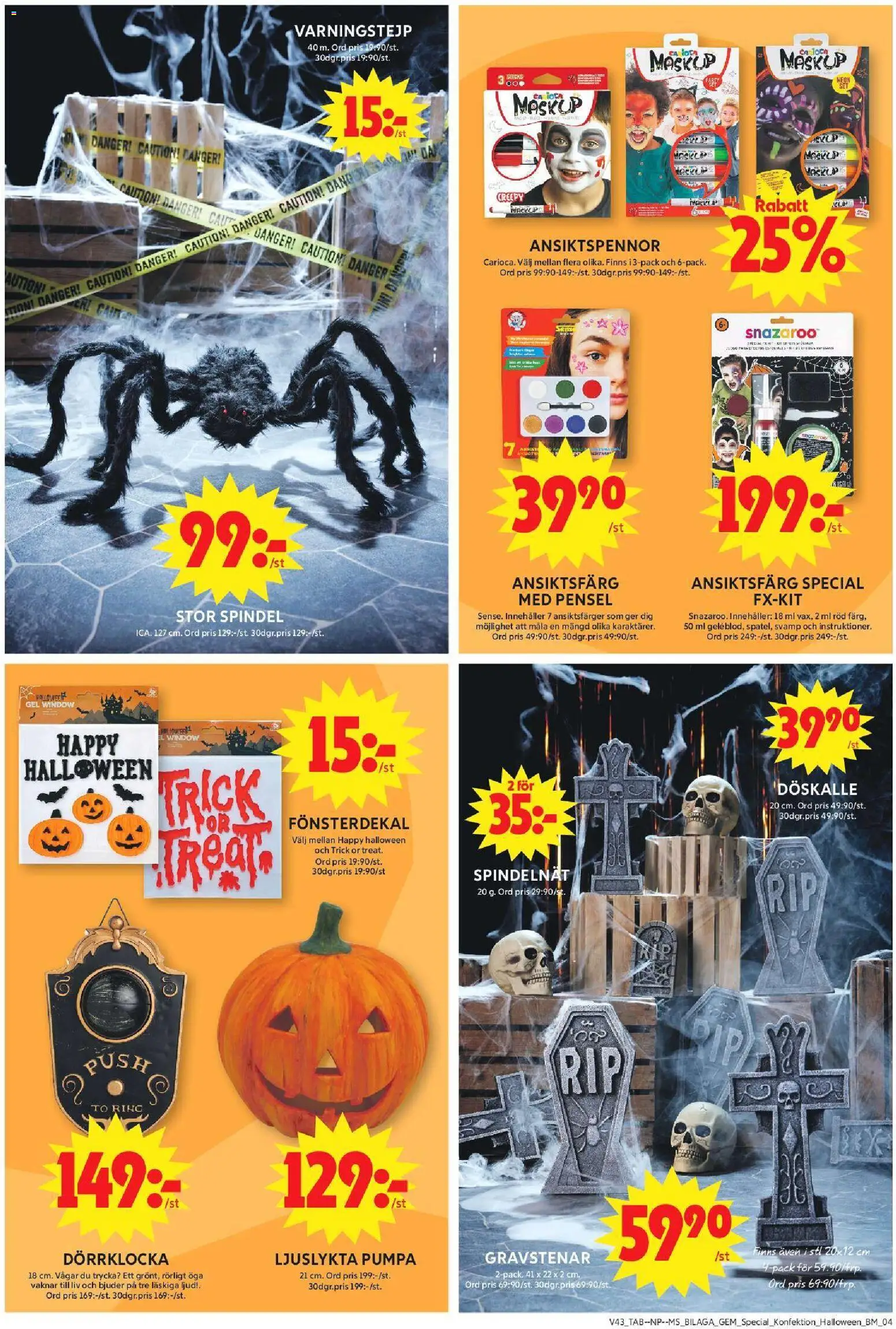 ICA Maxi erbjudanden Reklamblad in Sverige
