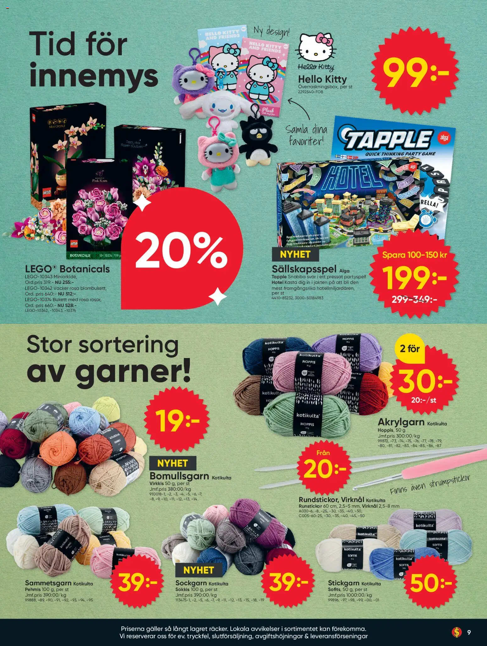 Dollar Store erbjudanden Reklamblad in Sverige