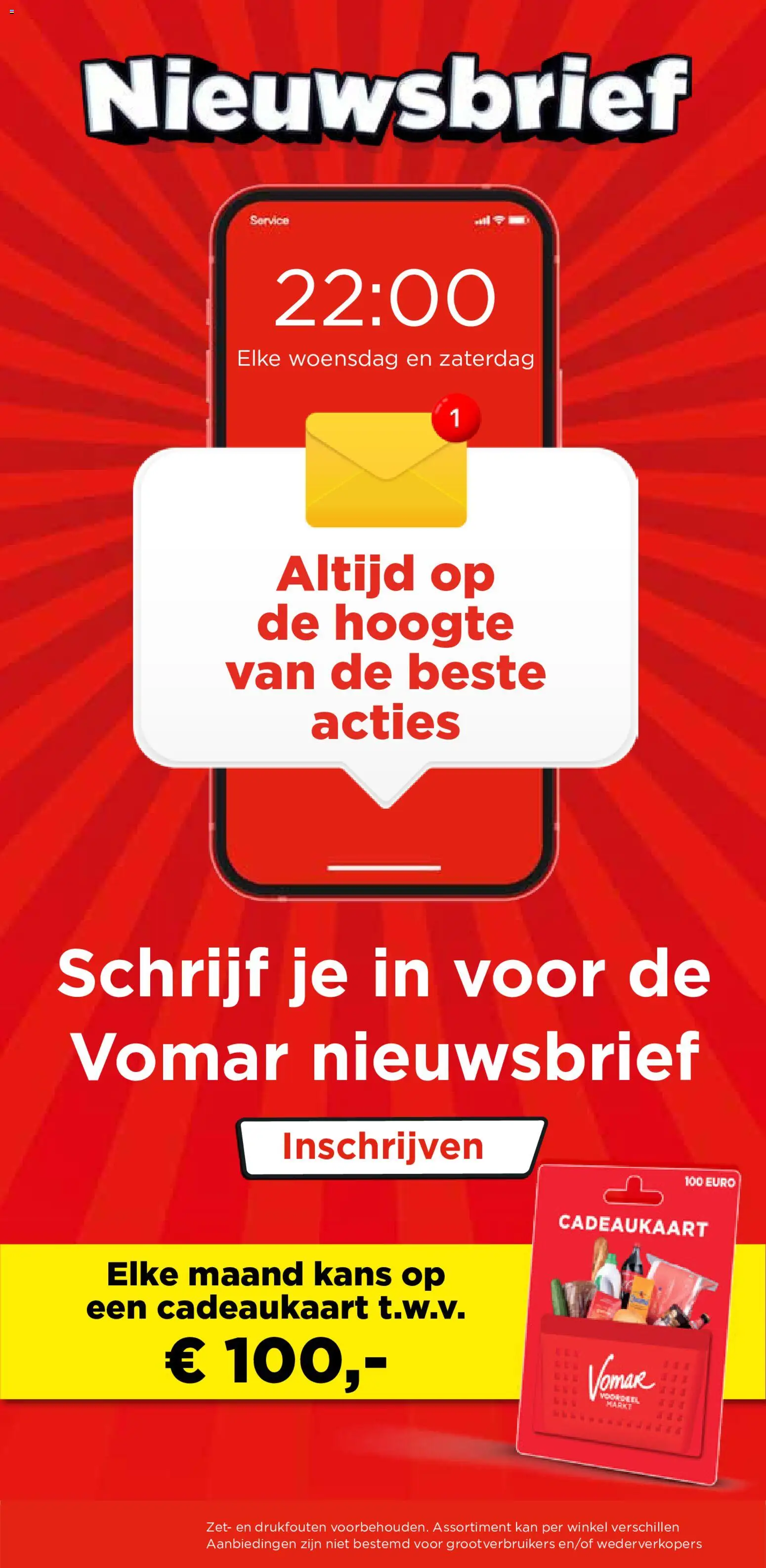 Vomar folder Folder in Nederland