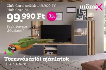 Mömax Mömax akciós újság