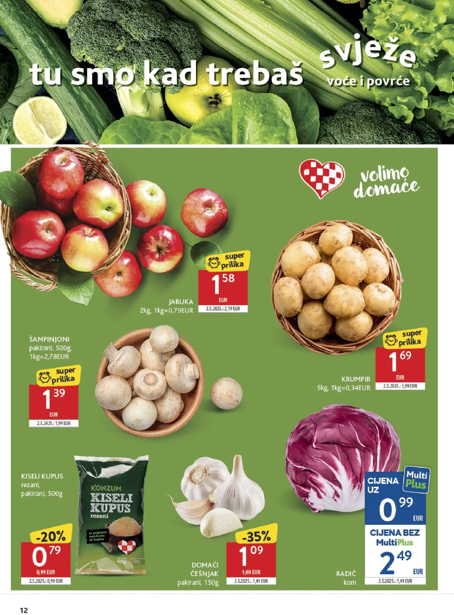 Konzum HR akciós újság Akciós újság in Magyarország