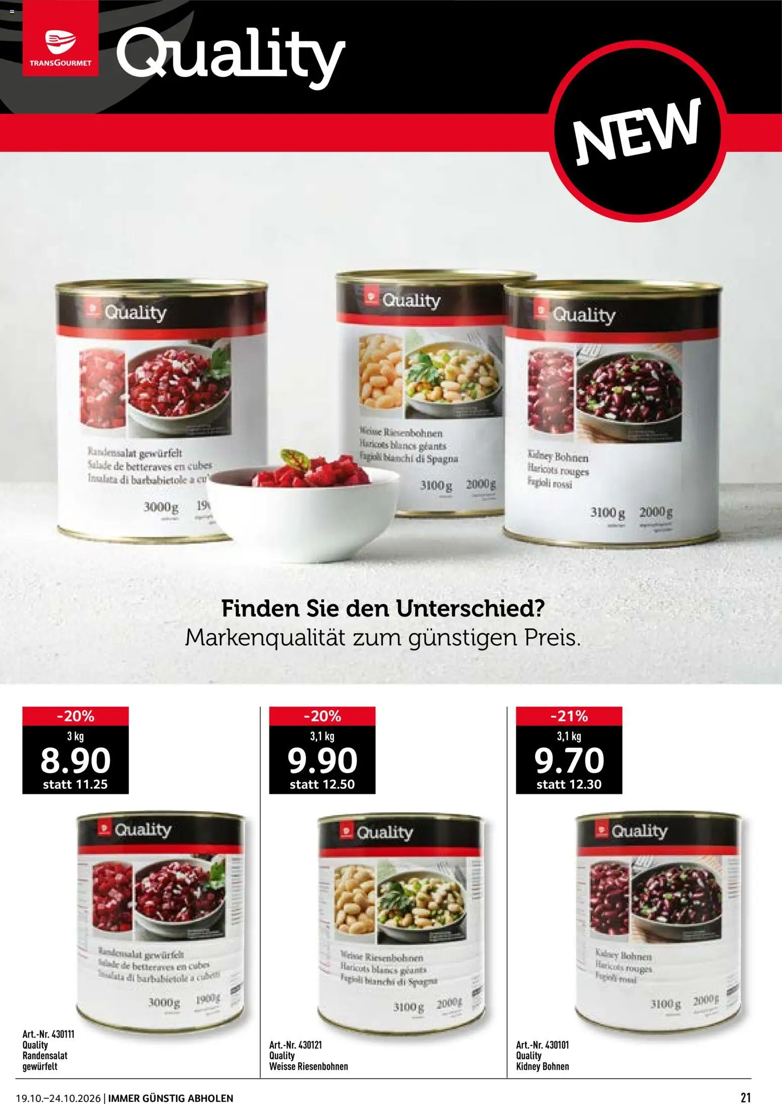 Prodega aktionen Prospekt in Schweiz