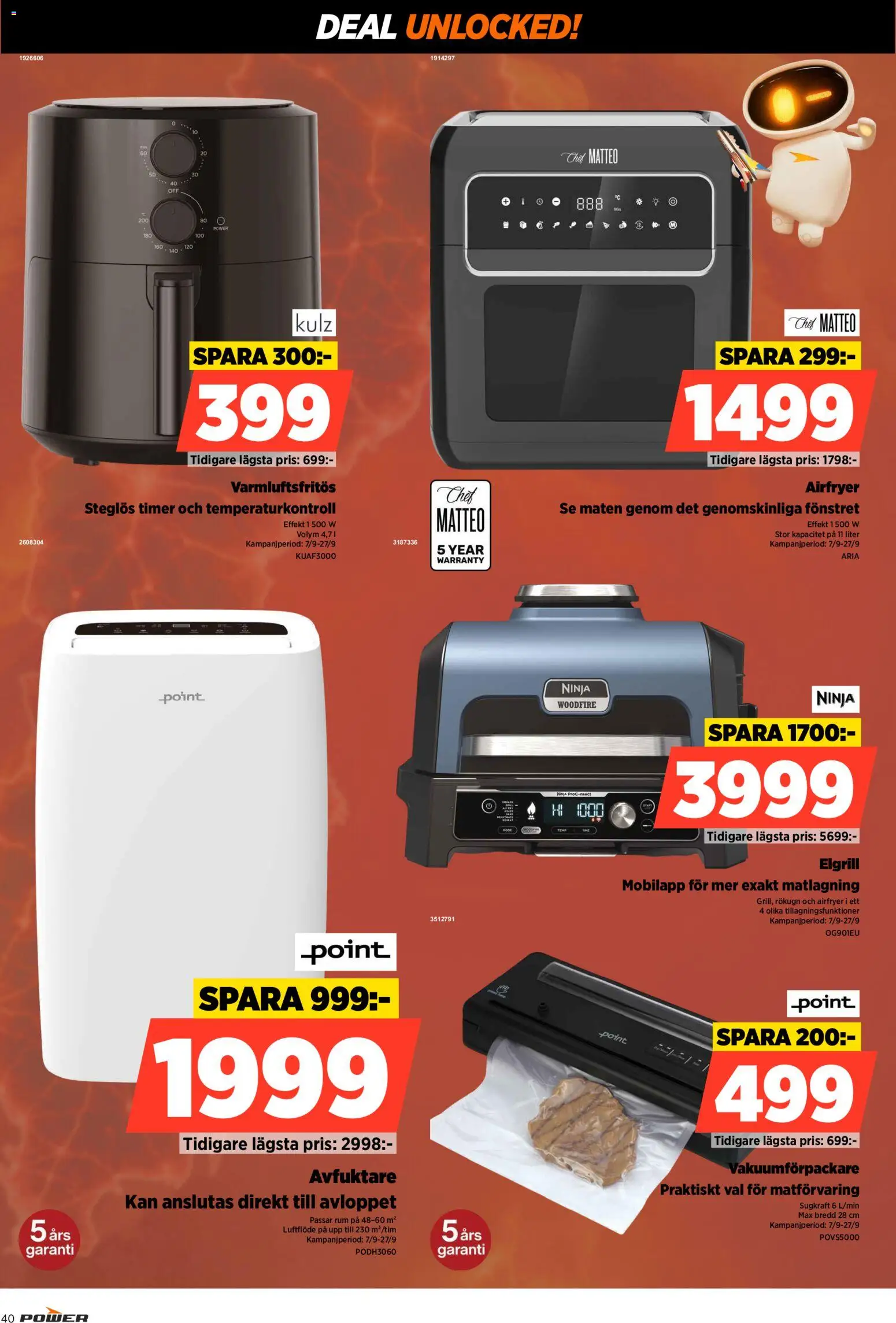 Power erbjudanden Reklamblad in Sverige