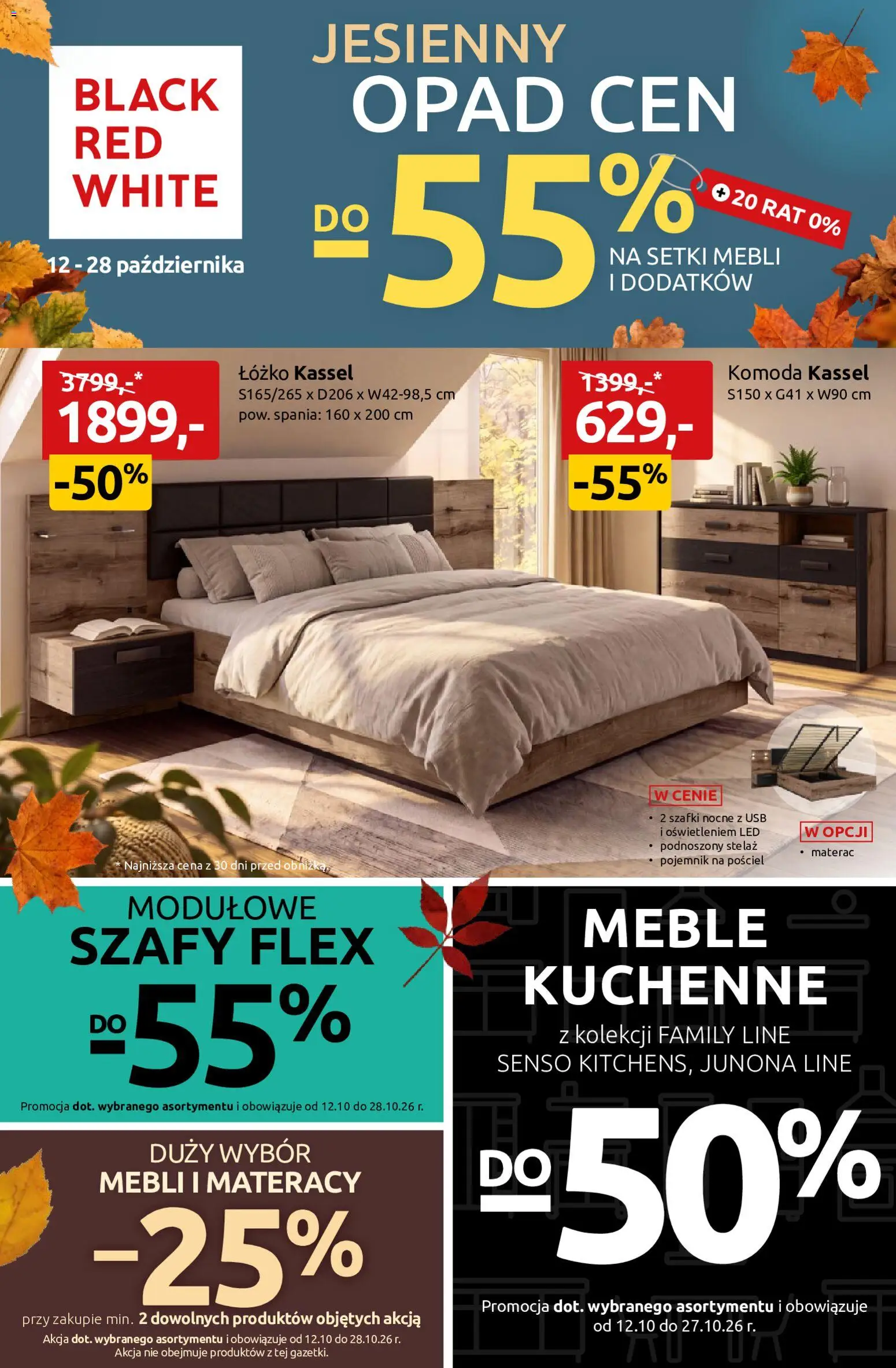 Black Red White promocje Gazetka in Polska