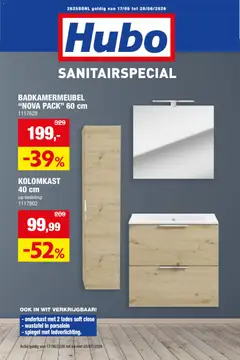 Hubo Hubo folder Sanitairspecial