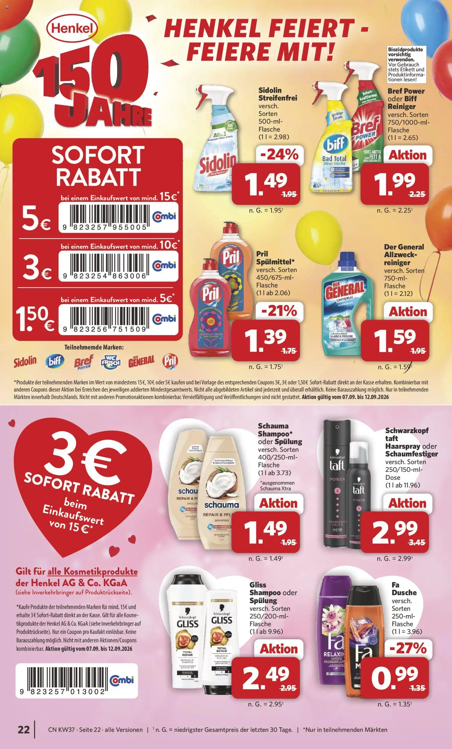 Combi Prospekt Prospekt in Deutschland