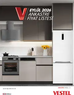 Vestel - Ankastre Ürünler Aktüel Broşür ve Katalogları