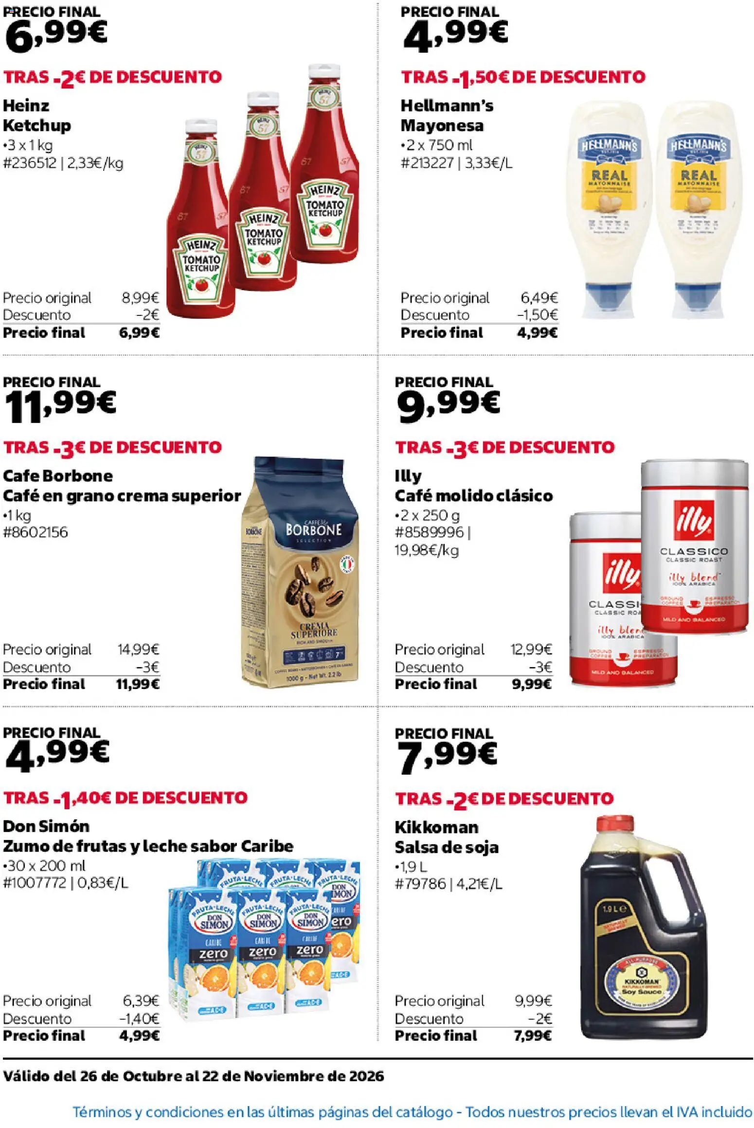 Costco catálogo Folleto in España