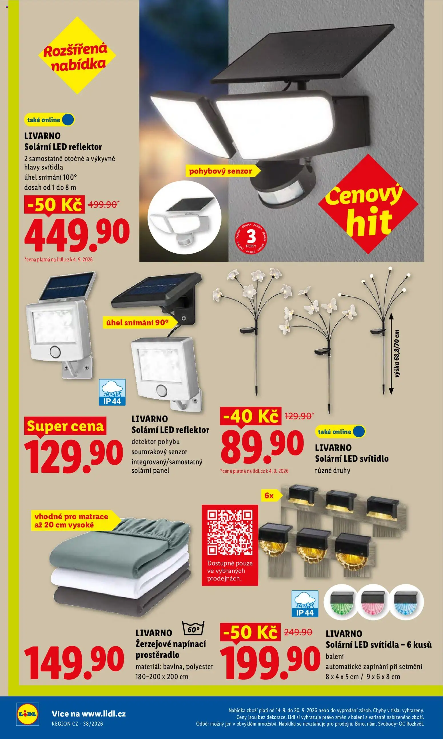 Lidl leták Leták in Česko