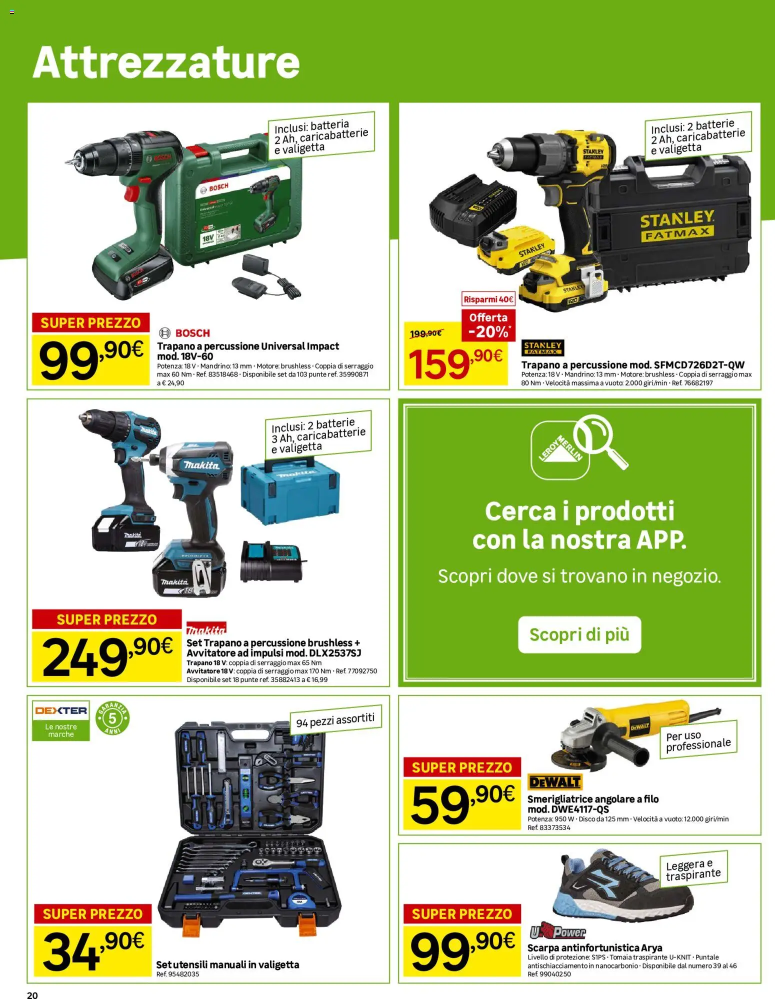 Leroy Merlin catalogo Volantino in Italy