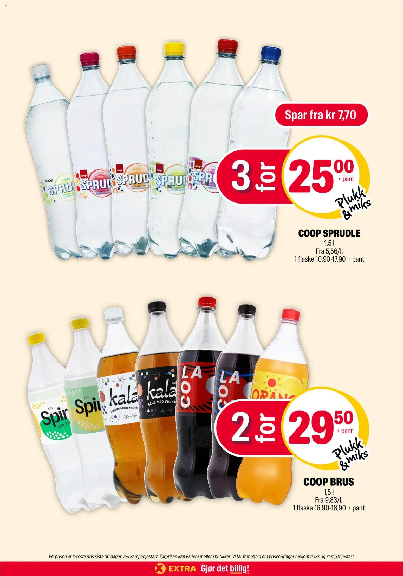 Coop Extra kundeavis Kundeavis in Norge