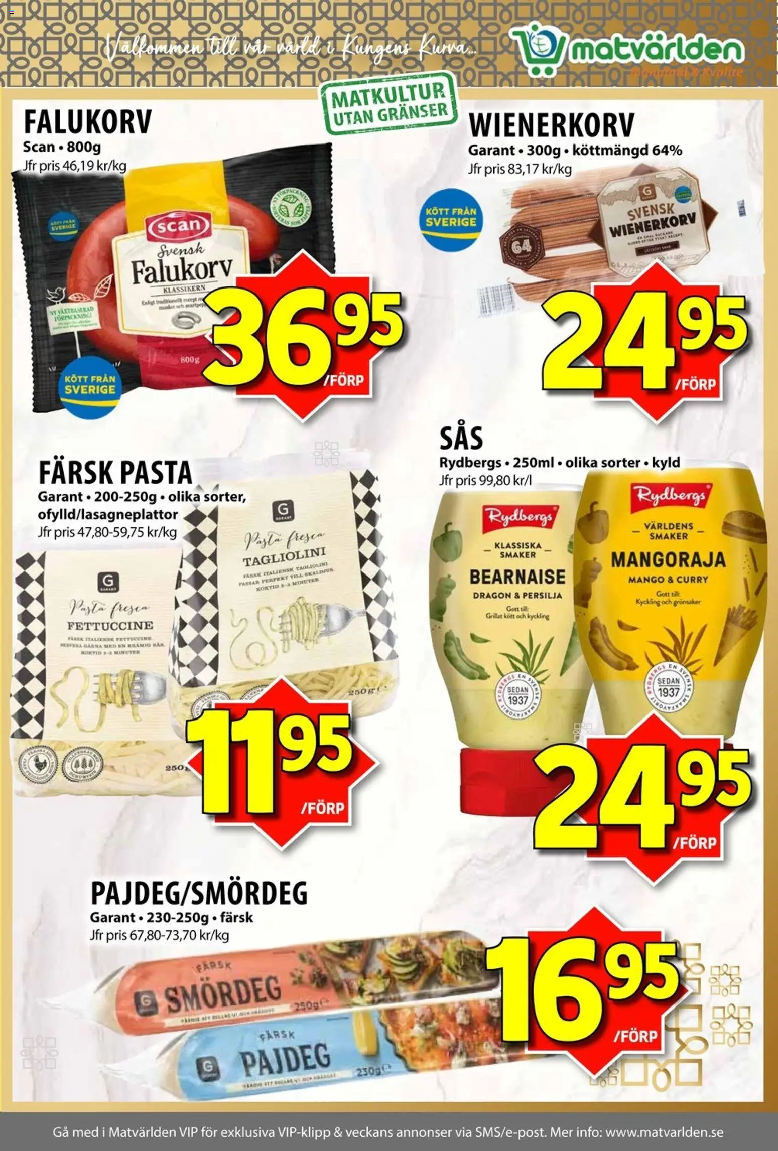 Matvärlden erbjudanden Reklamblad in Sverige