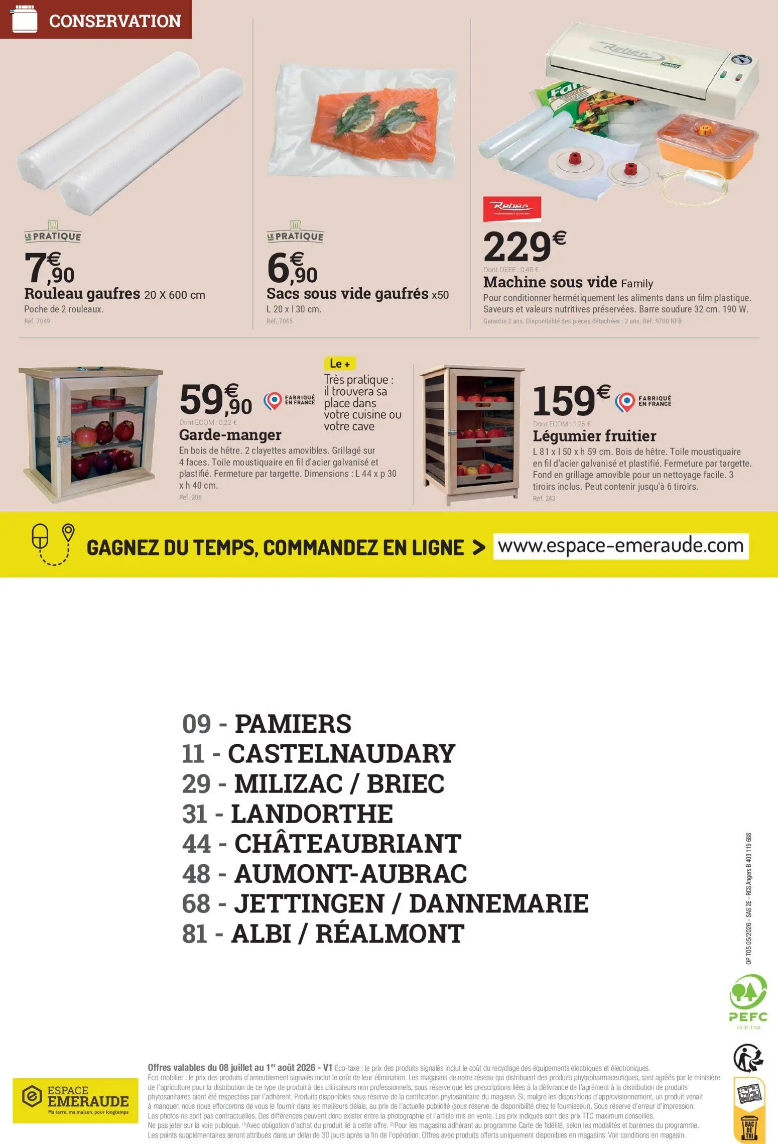 Les promos Espace Emeraude débarquent le 08/07/2026 ! 🤯💰 | France