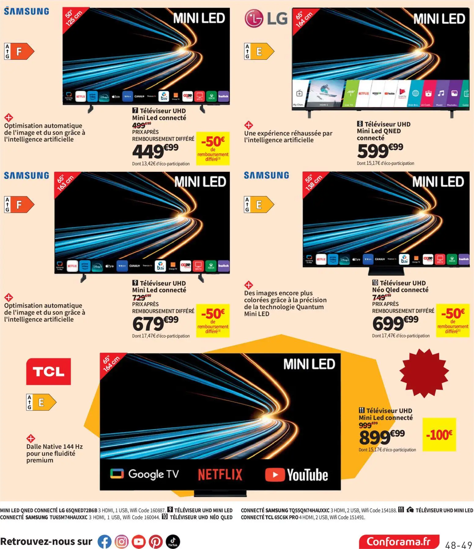 Conforama catalogue Catalogue in France