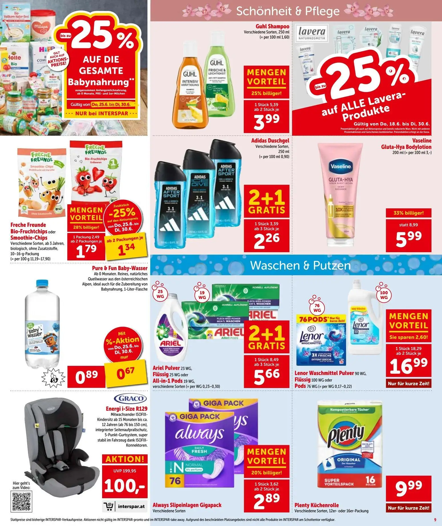 Die besten Angebote | Interspar - Flugblatt ab 25.06.2026 | - Jetzt stöbern! | Österreich