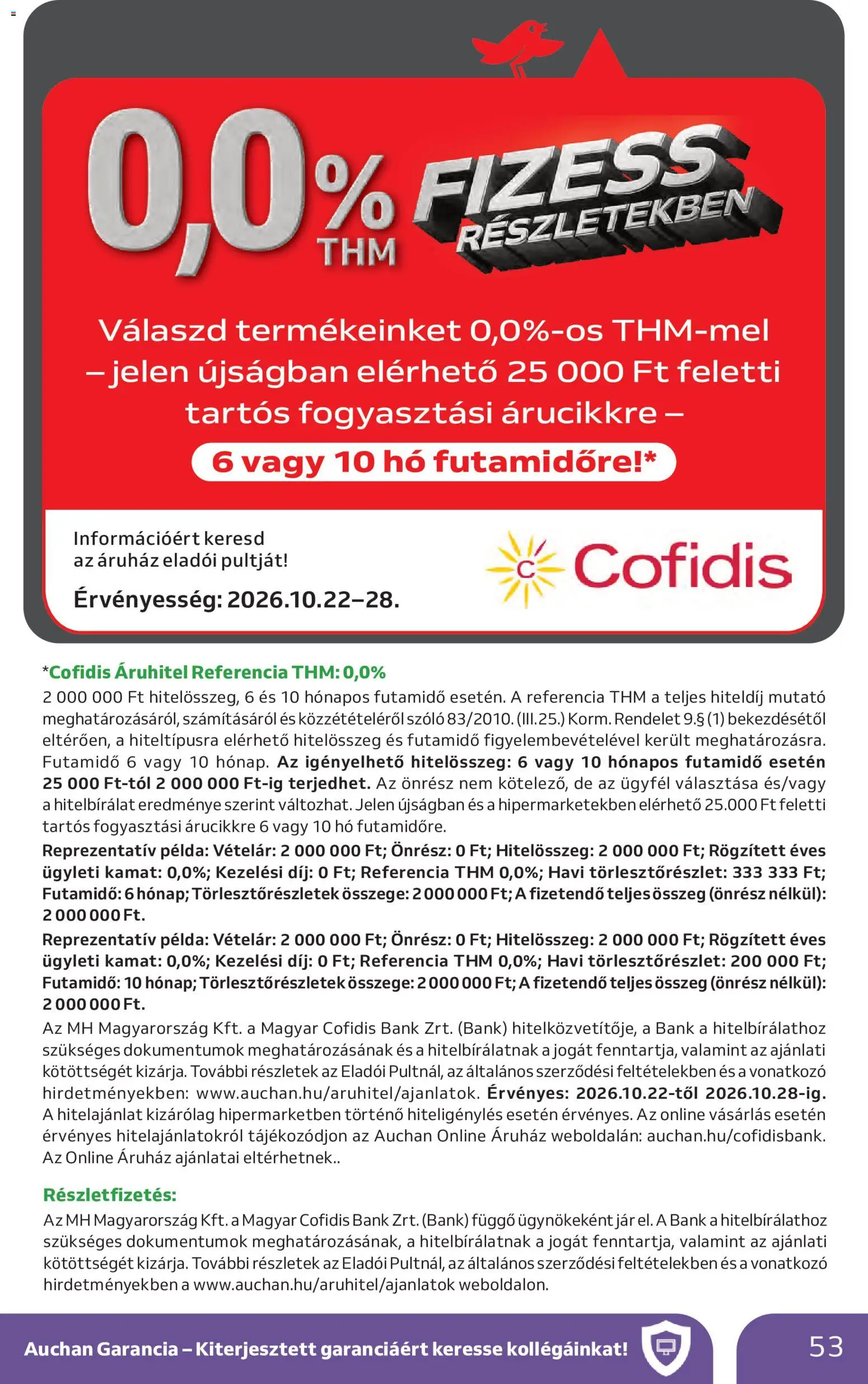 Auchan akciós újság Akciós újság in Magyarország