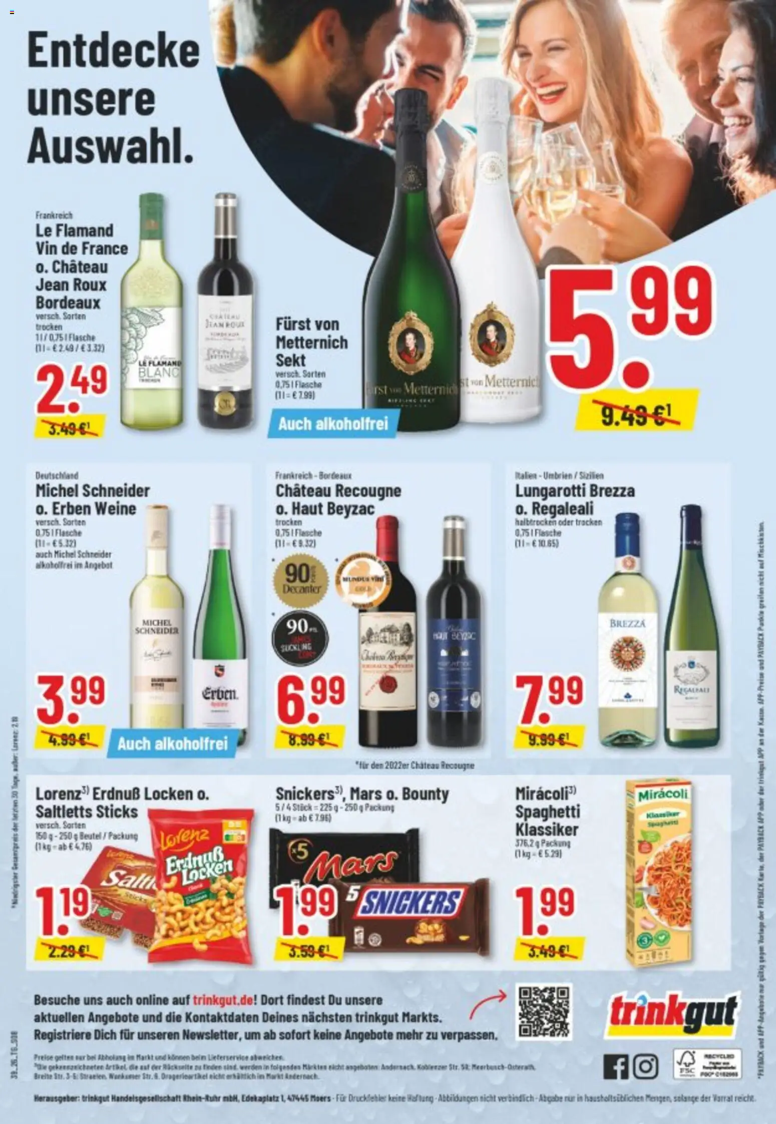 Trinkgut Prospekt Prospekt in Deutschland