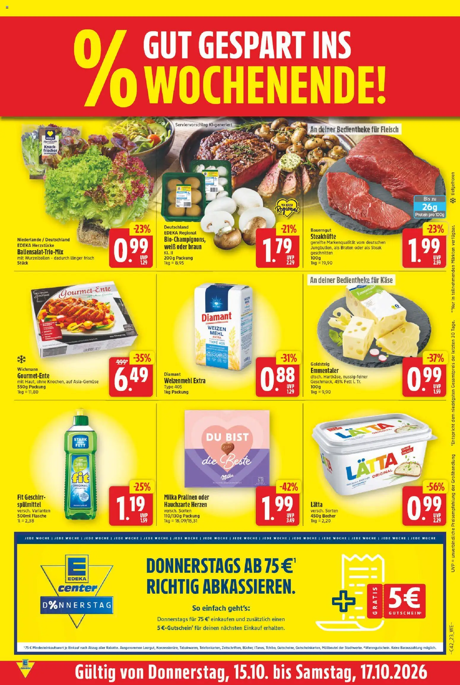 E center Prospekt Prospekt in Deutschland