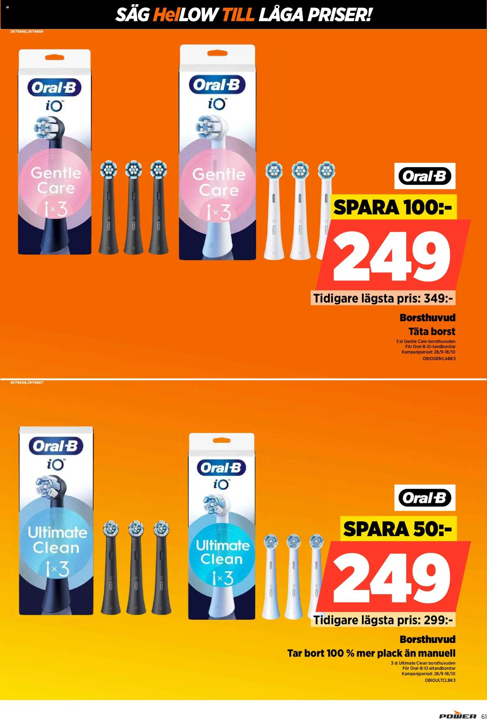 Power erbjudanden Reklamblad in Sverige