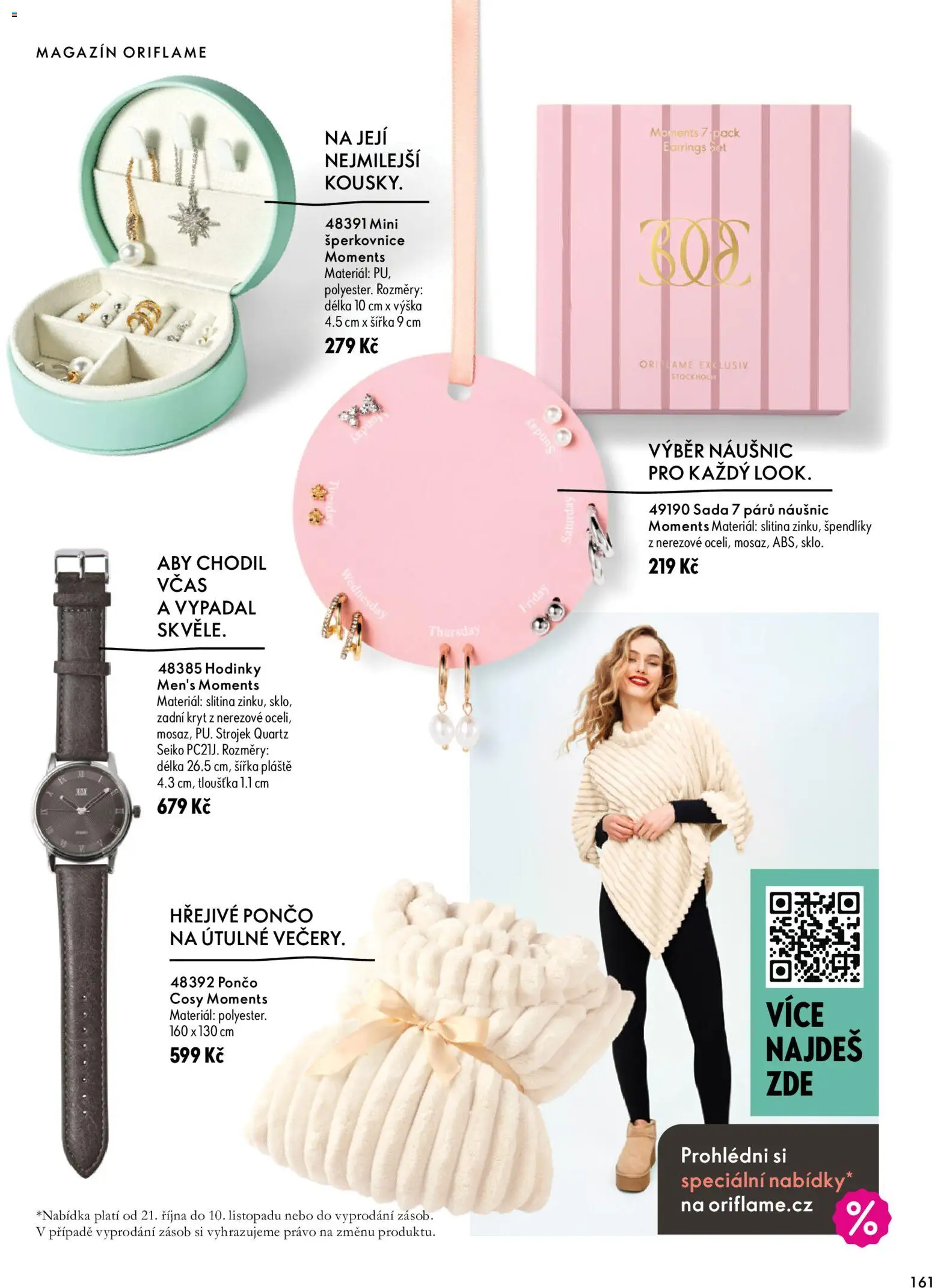 Oriflame katalog Novage+ Proceuticals Leták in Česko