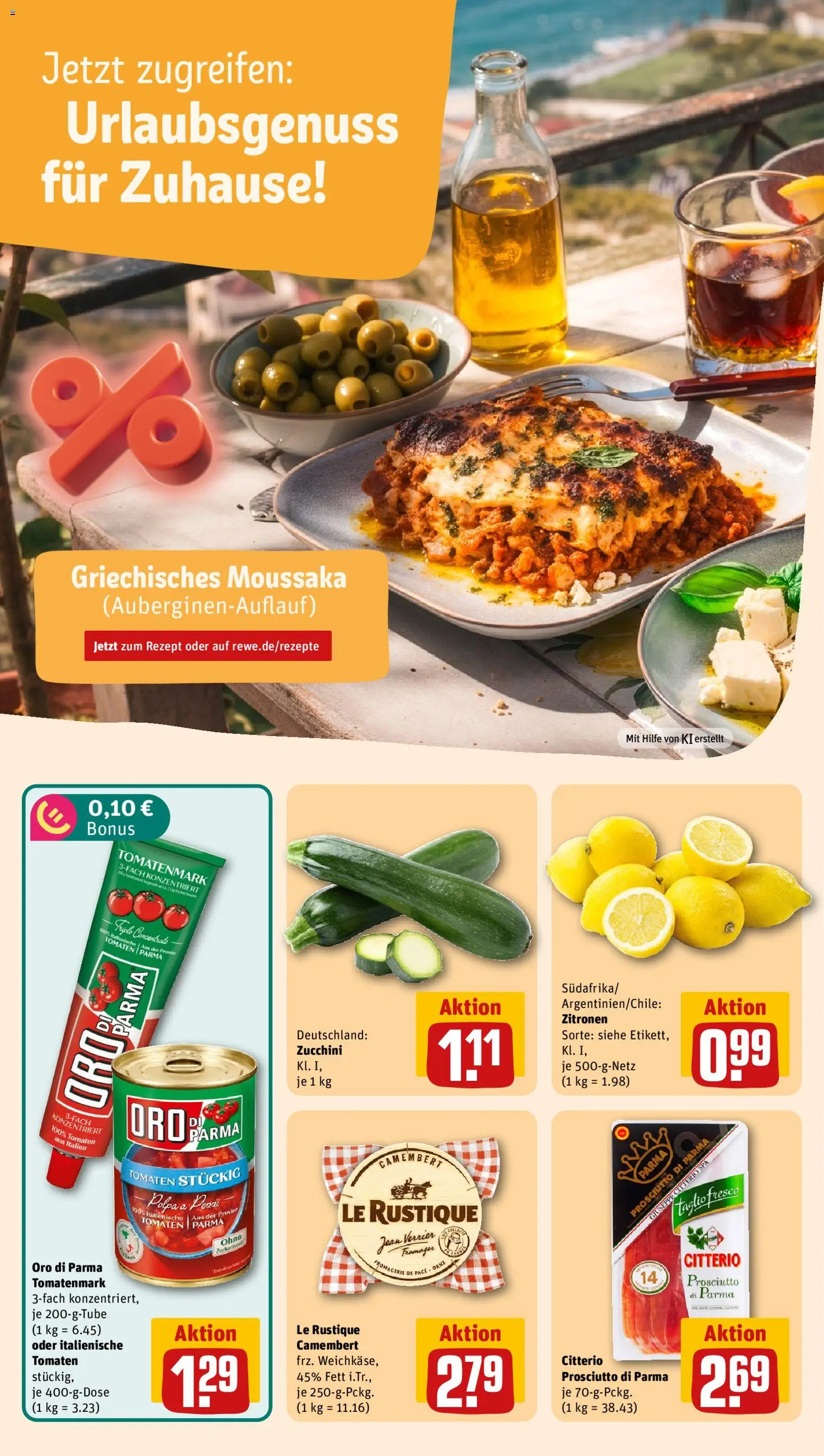 Rewe Prospekt Prospekt in Deutschland