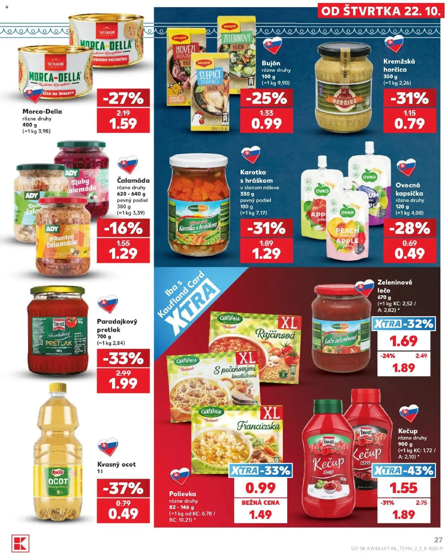 Kaufland leták Leták in Slovensko