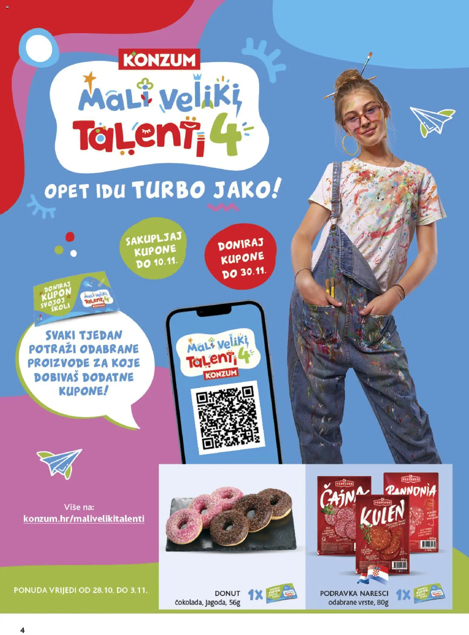 Konzum HR akciós újság Akciós újság in Magyarország