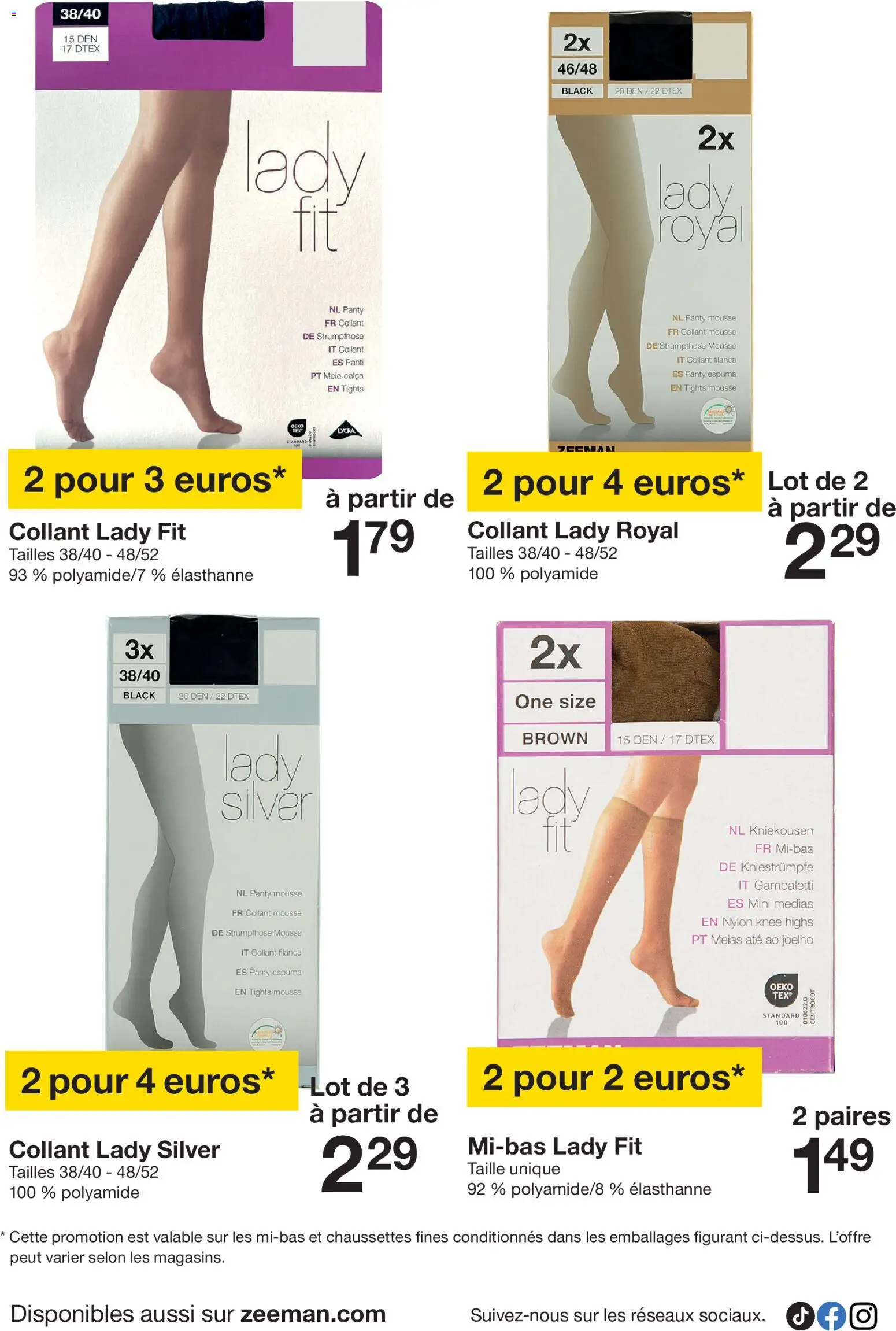Zeeman catalogue Catalogue in France