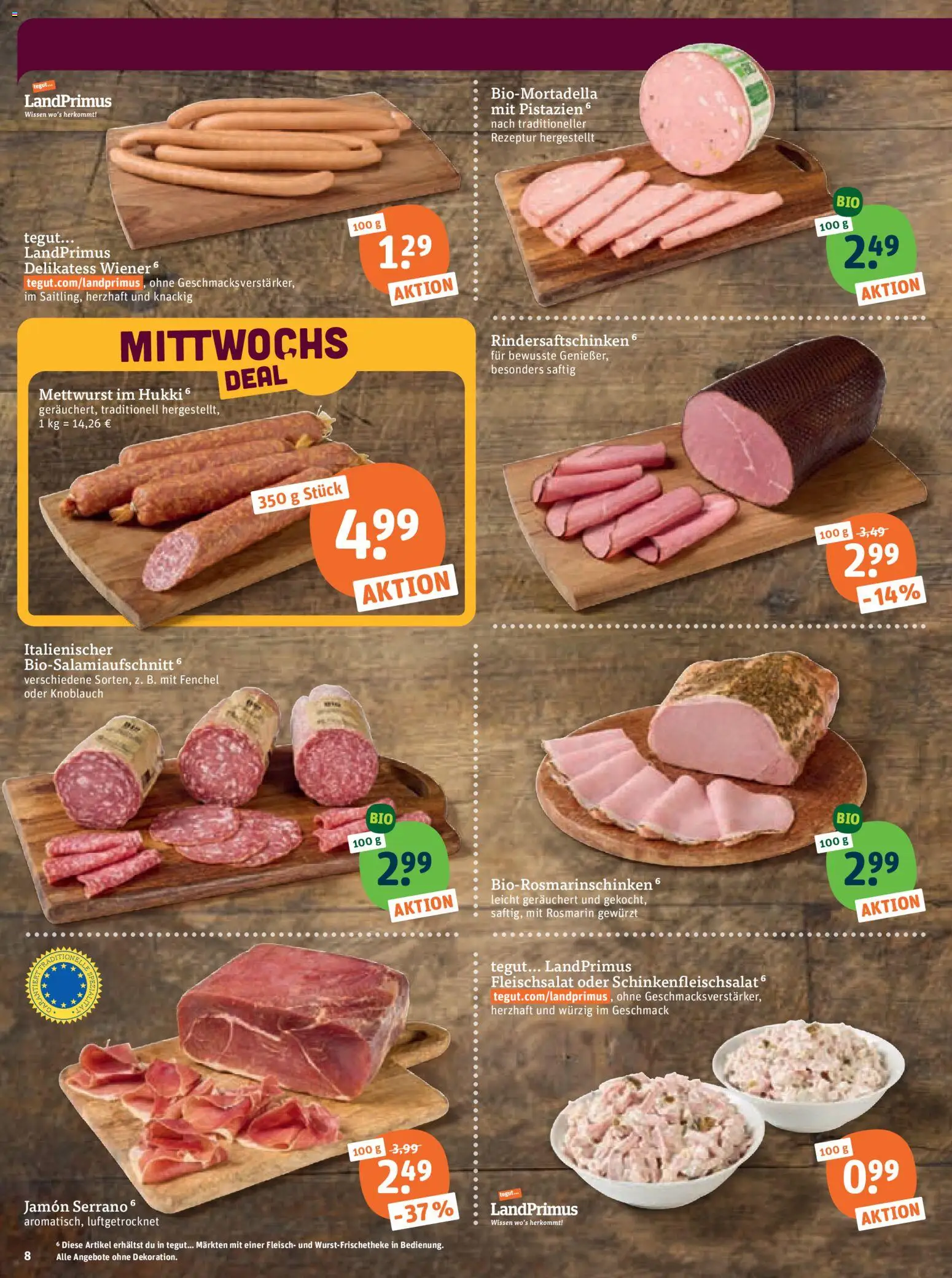 Tegut Prospekt Prospekt in Deutschland