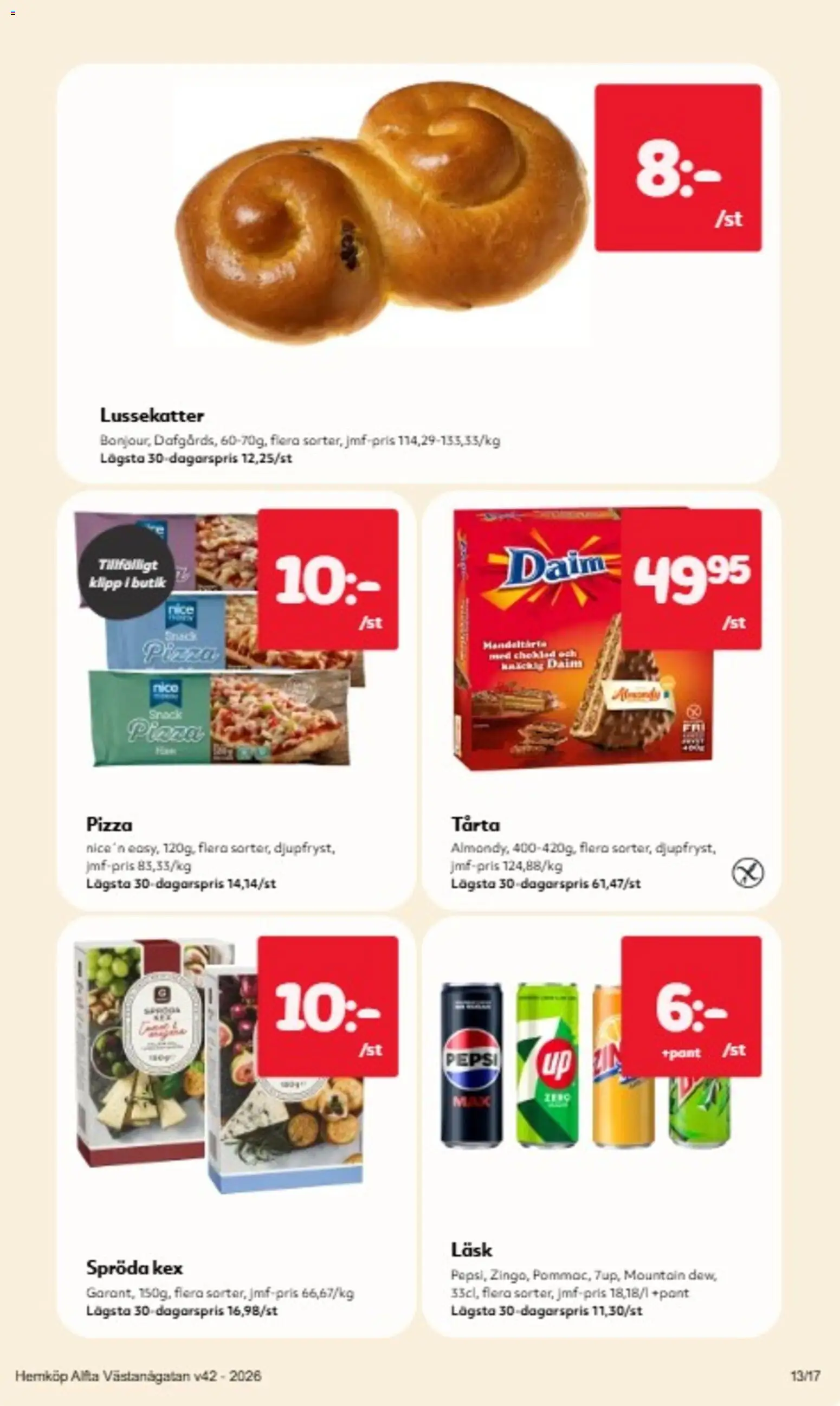 Hemköp erbjudanden Reklamblad in Sverige
