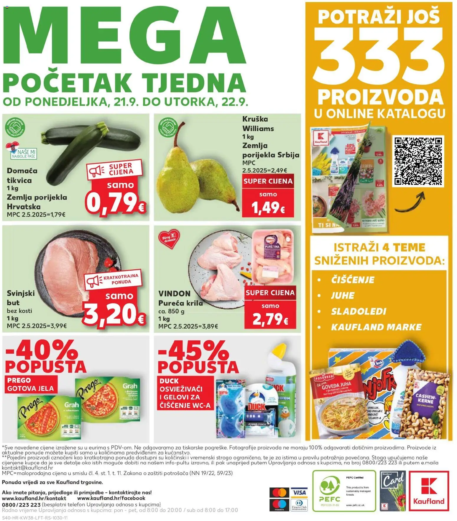 Kaufland HR akciós újság Akciós újság in Magyarország