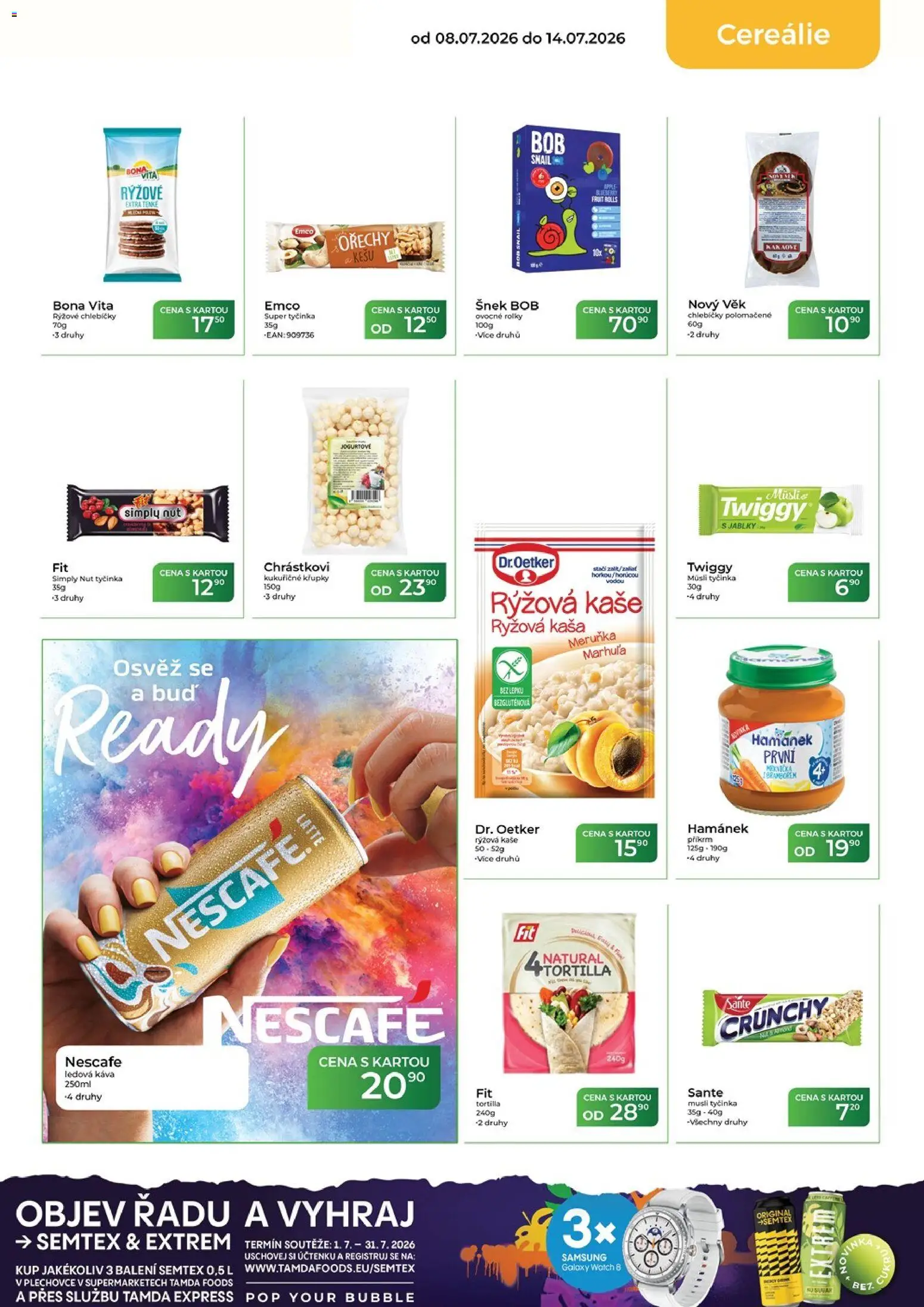 Tamda Foods leták od 08.07.2026 💥 Nenechte si ujít TOP nabídky! ⭐ | Česko
