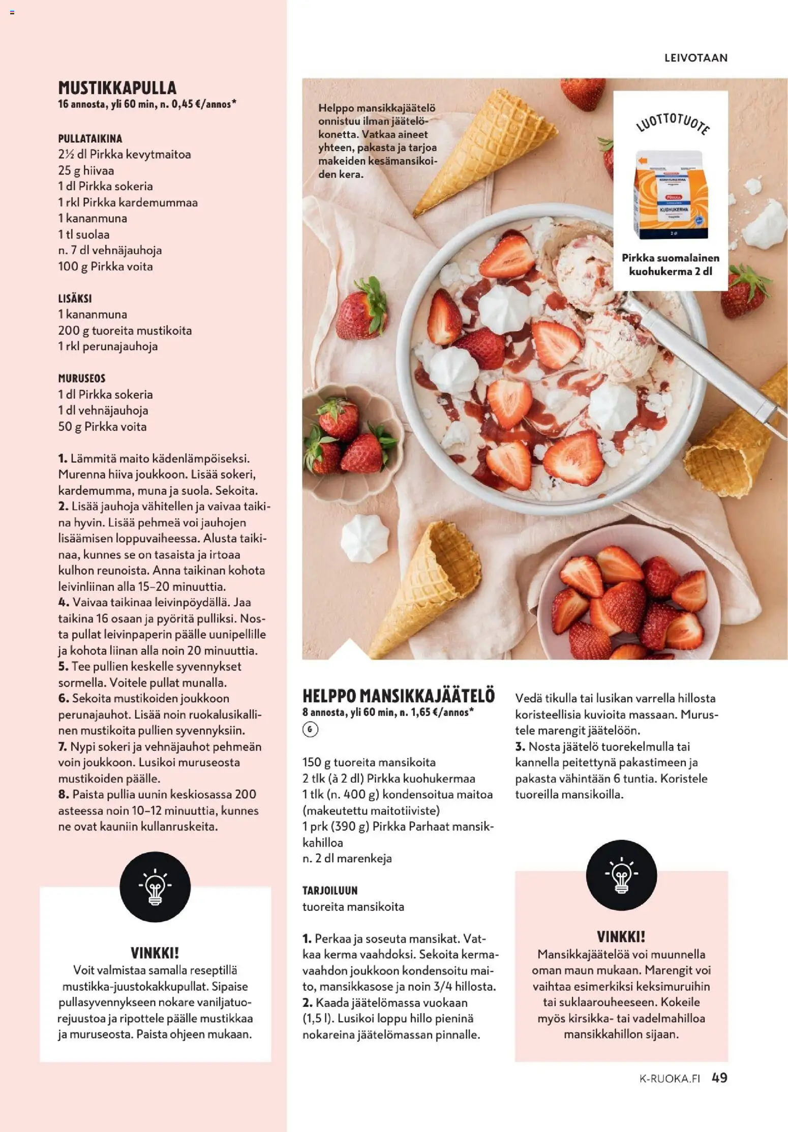 🛍️ K-Market tarjoukset - K-Ruoka alkaen 10/06/2026 » Katso huipputarjoukset ja säästä jo tänään! 💰 | Suomi