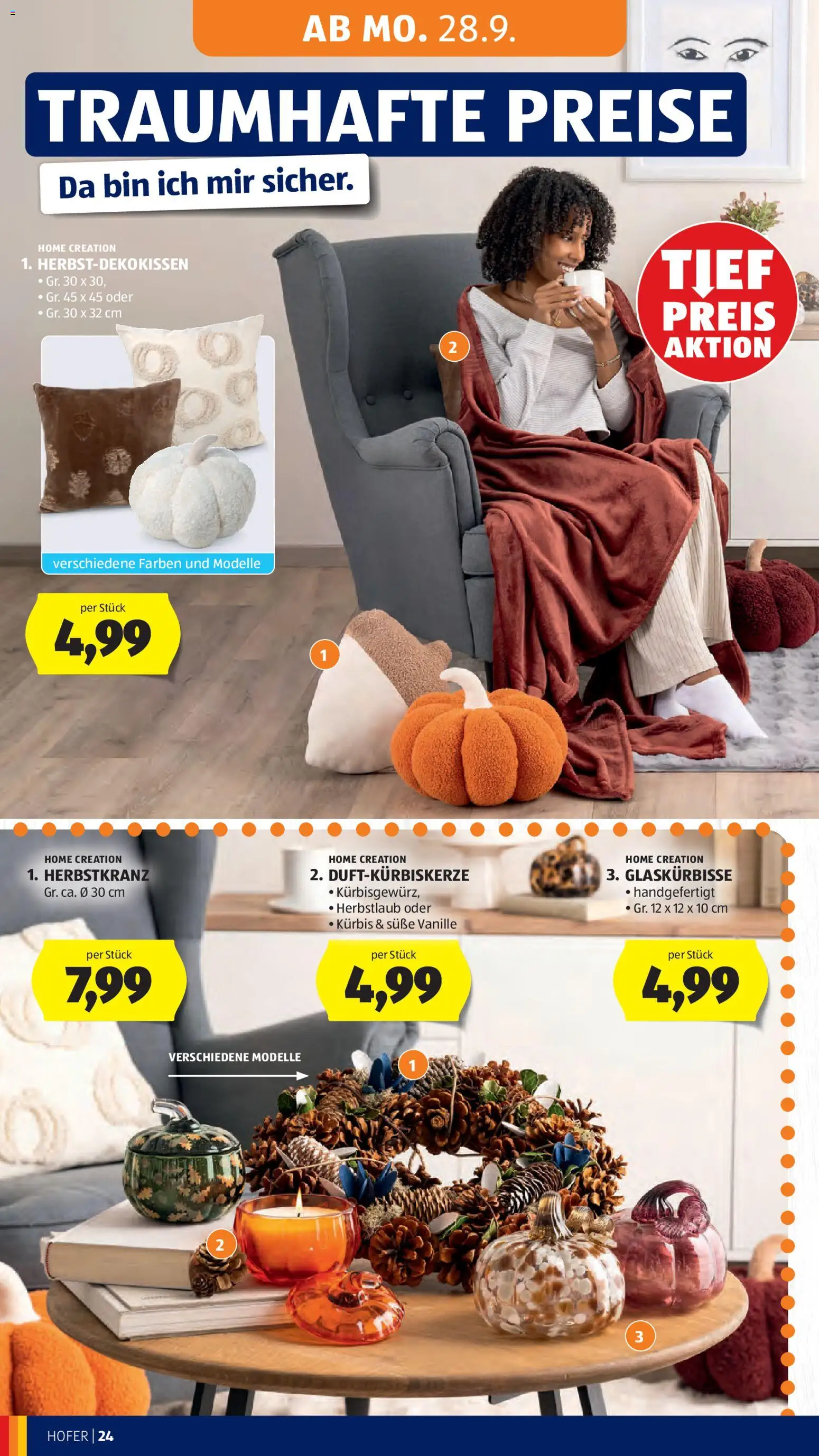 Hofer AT akciós újság Akciós újság in Magyarország