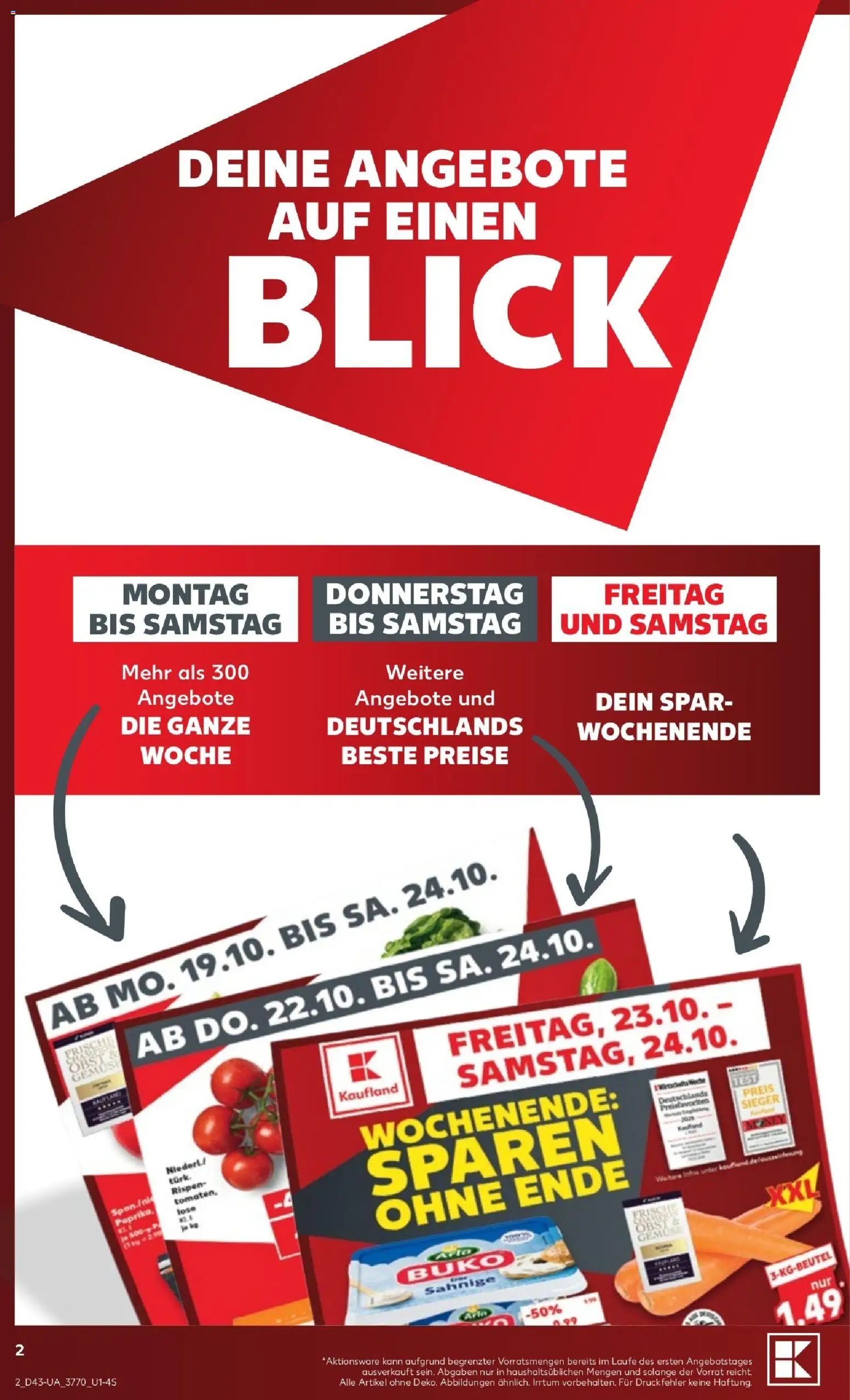 Kaufland Prospekt Prospekt in Deutschland
