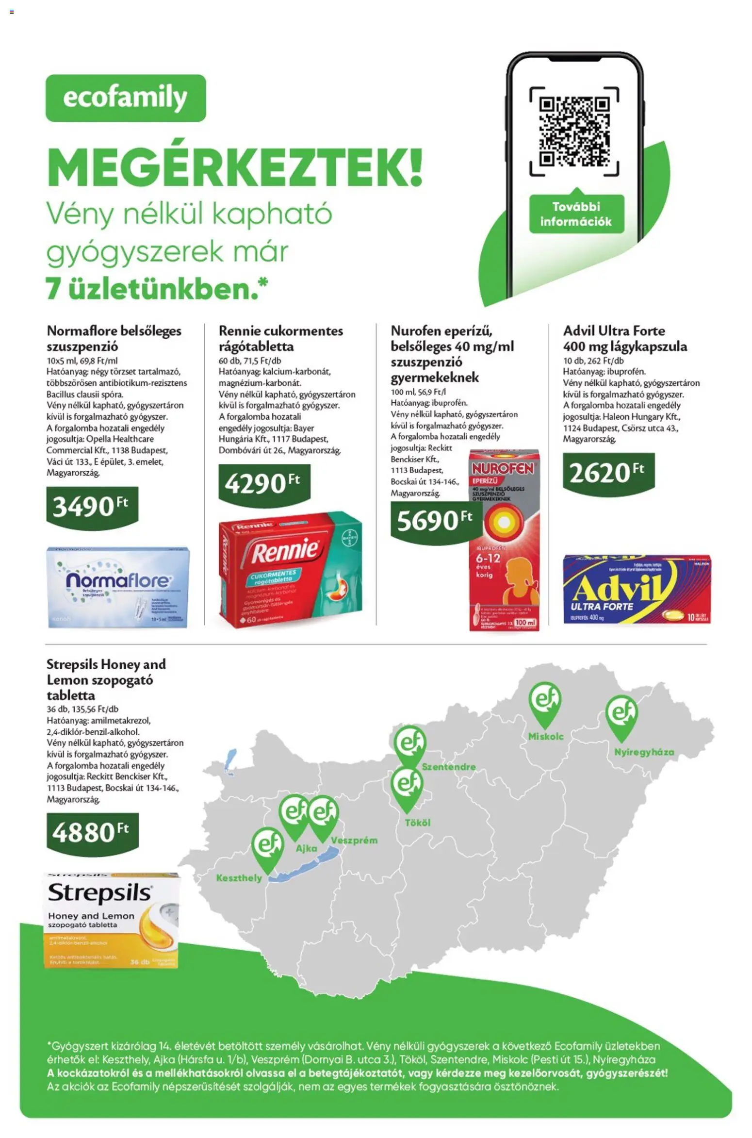 Ecofamily akciós újság Akciós újság in Magyarország