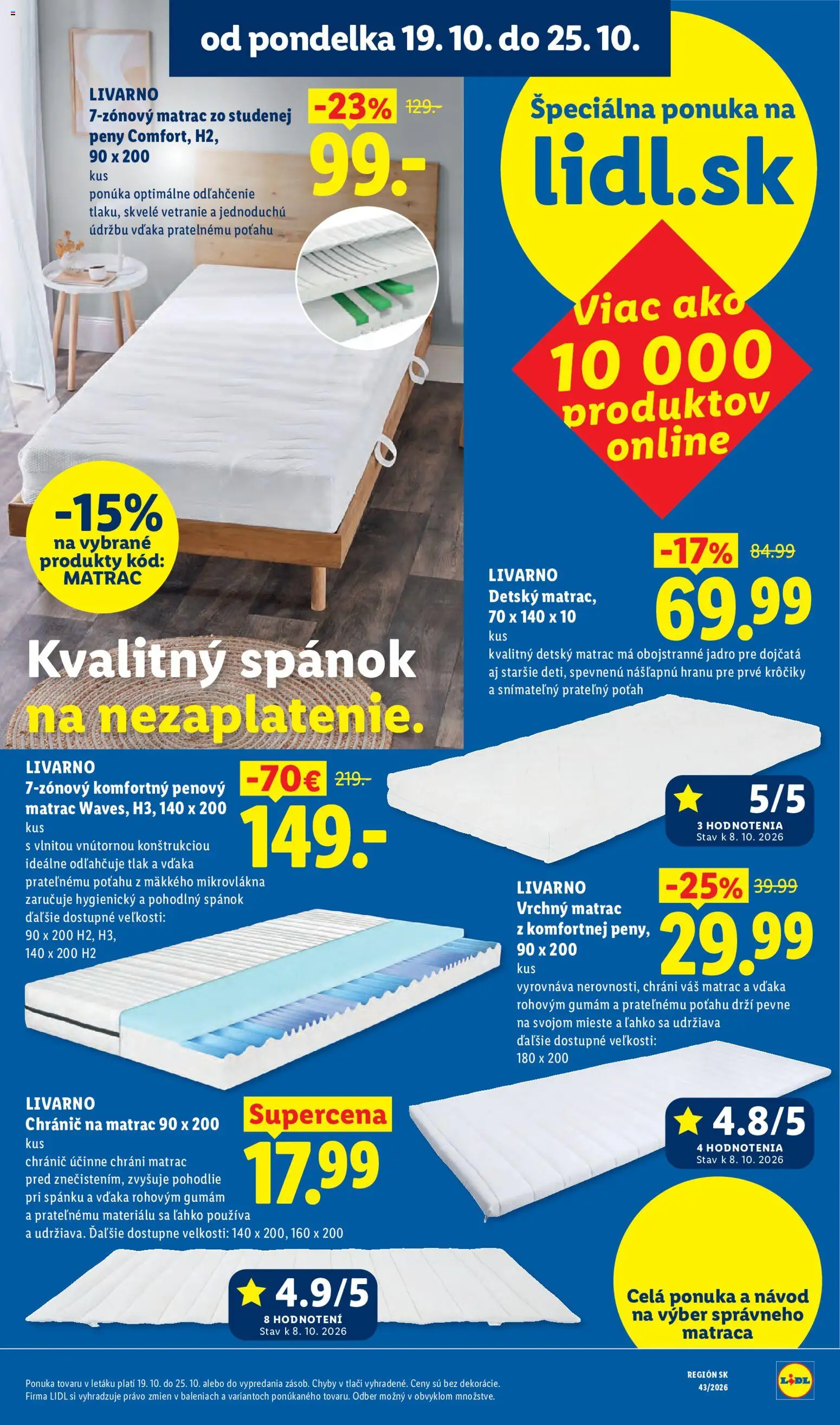 Lidl leták Leták in Slovensko
