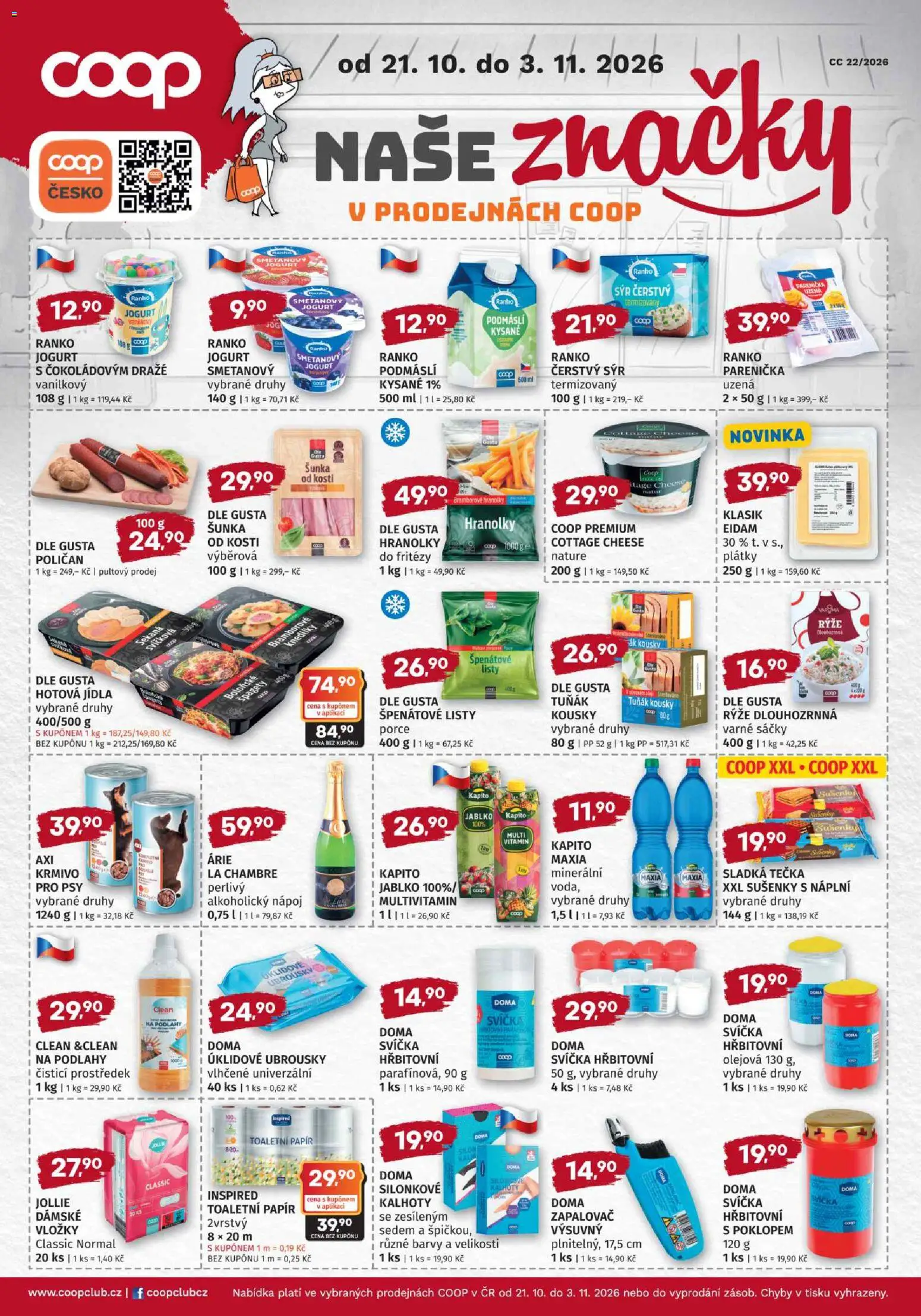 Konzum leták Leták in Česko