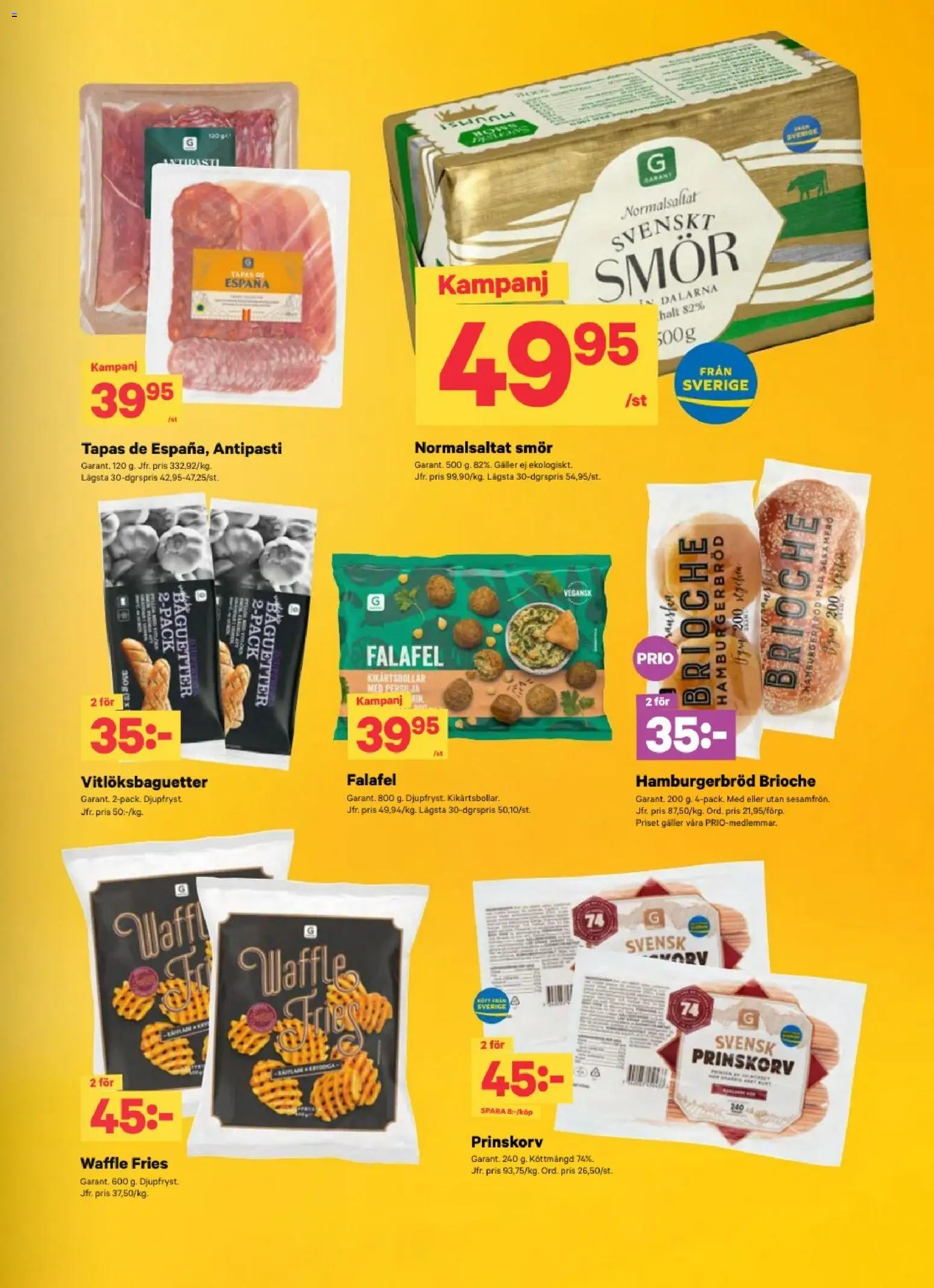 City Gross erbjudanden Reklamblad in Sverige
