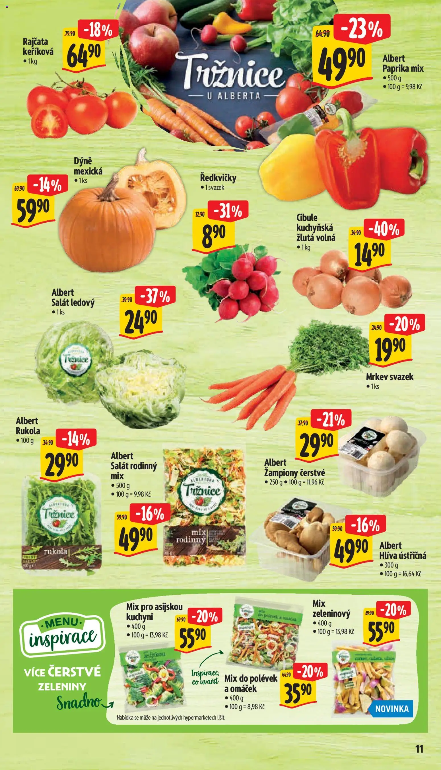 Albert leták - Hypermarket Leták in Česko