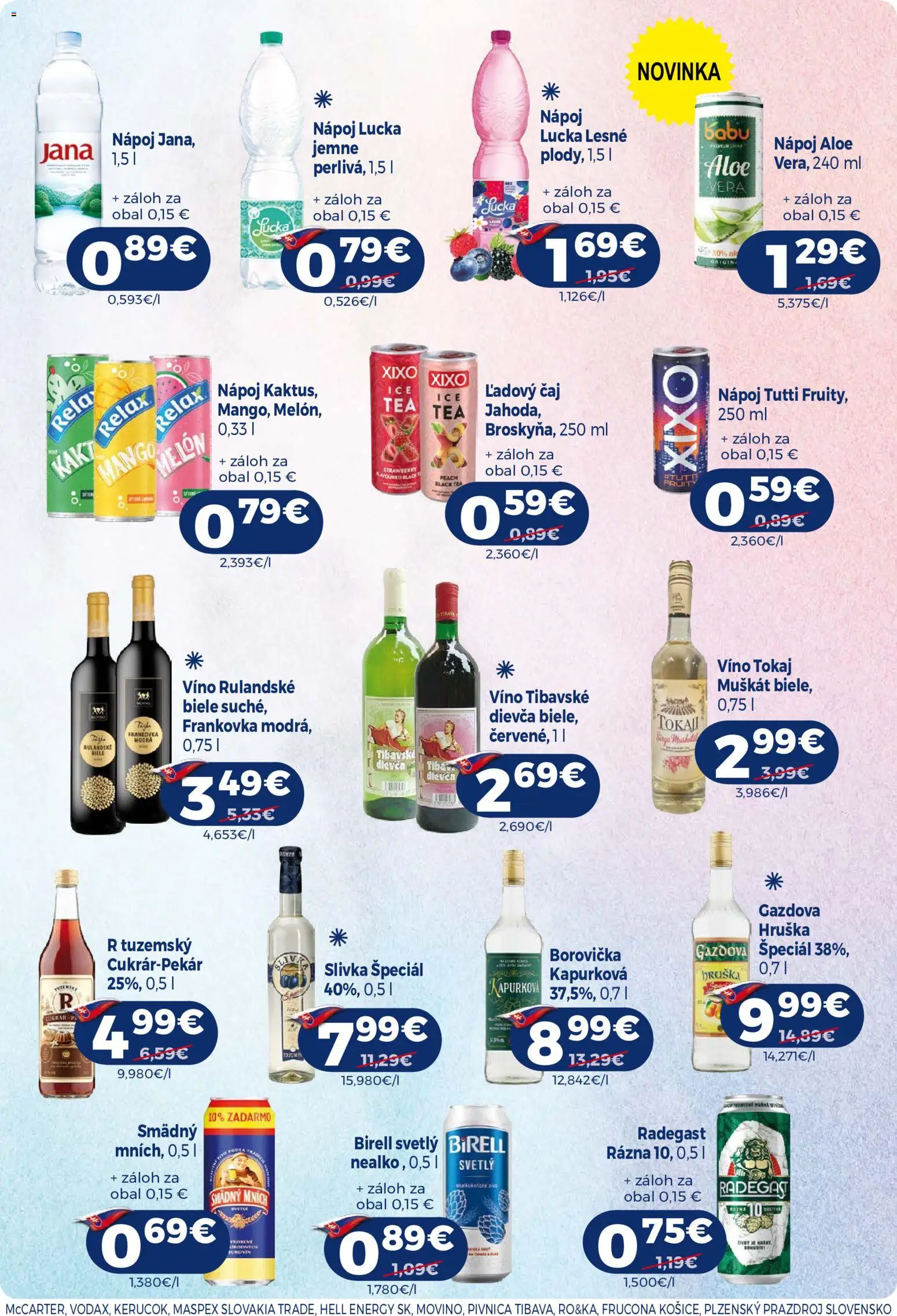 Milk Agro leták Leták in Slovensko