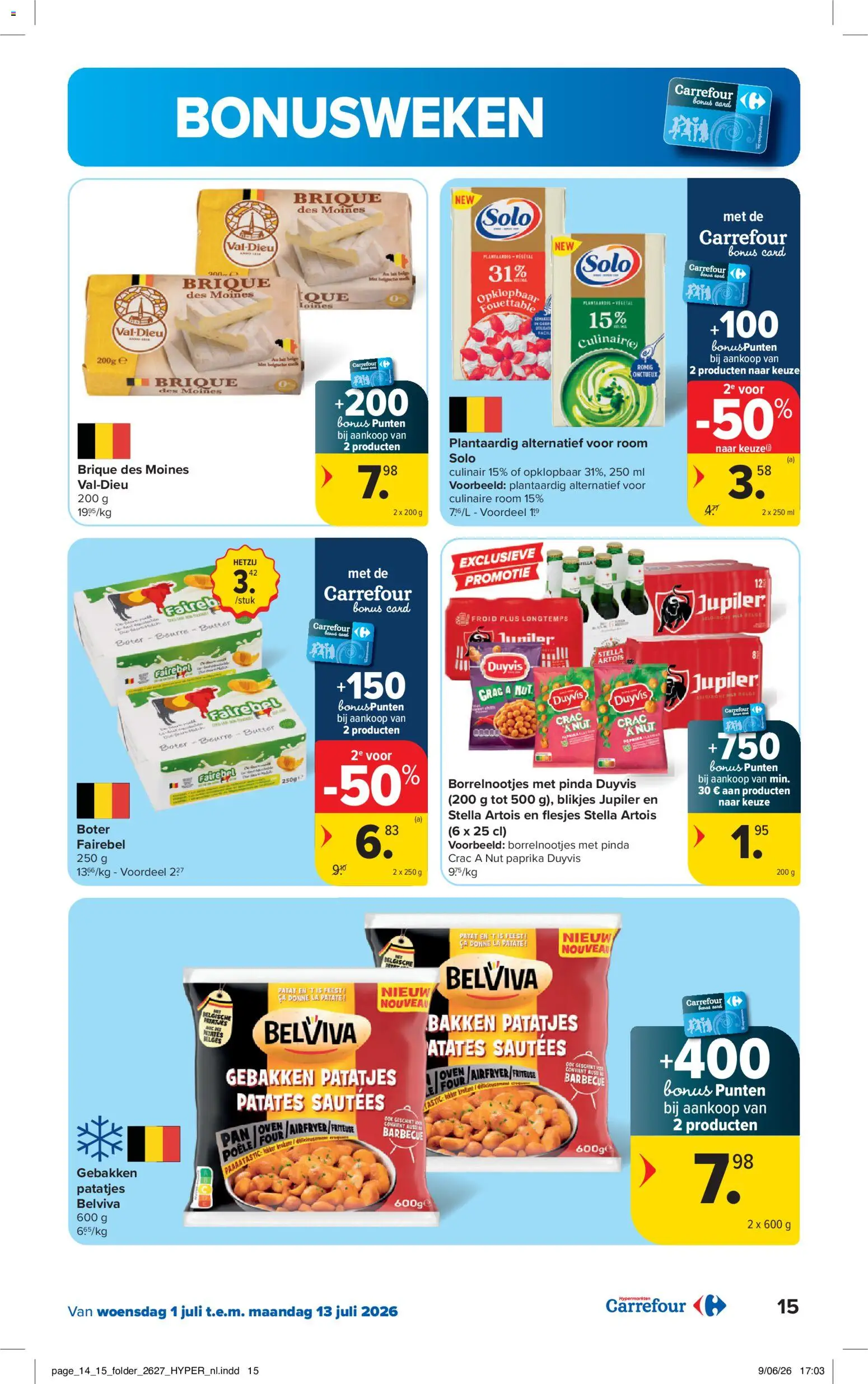 Nieuwe » Carrefour folder van 01/07/2026 🤩  « is er! Ontdek geweldige aanbiedingen en bespaar. | België