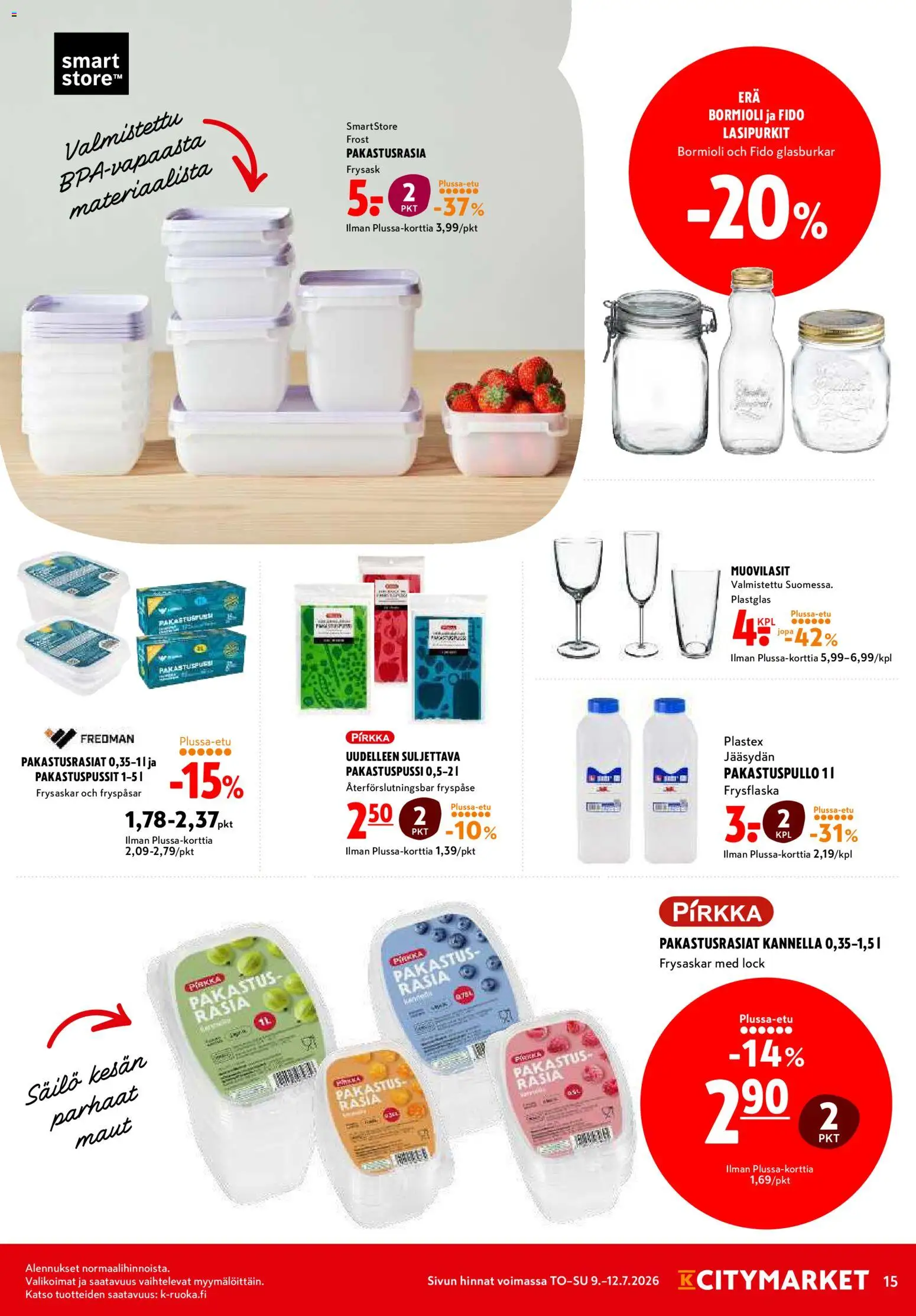 🛍️ K-Citymarket tarjoukset alkaen 09/07/2026 » Katso huipputarjoukset ja säästä jo tänään! 💰 | Suomi
