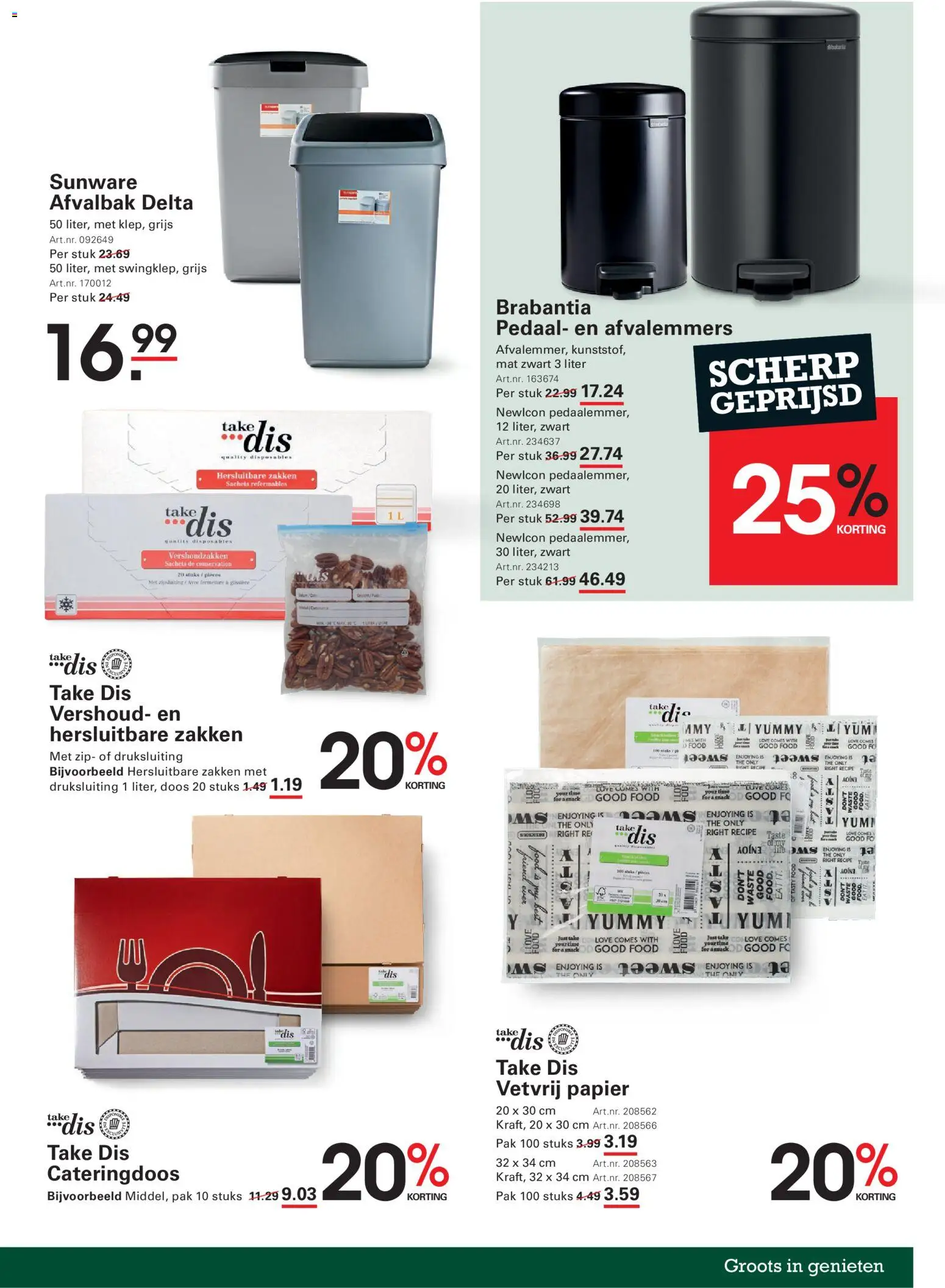 Sligro folder Folder in Nederland